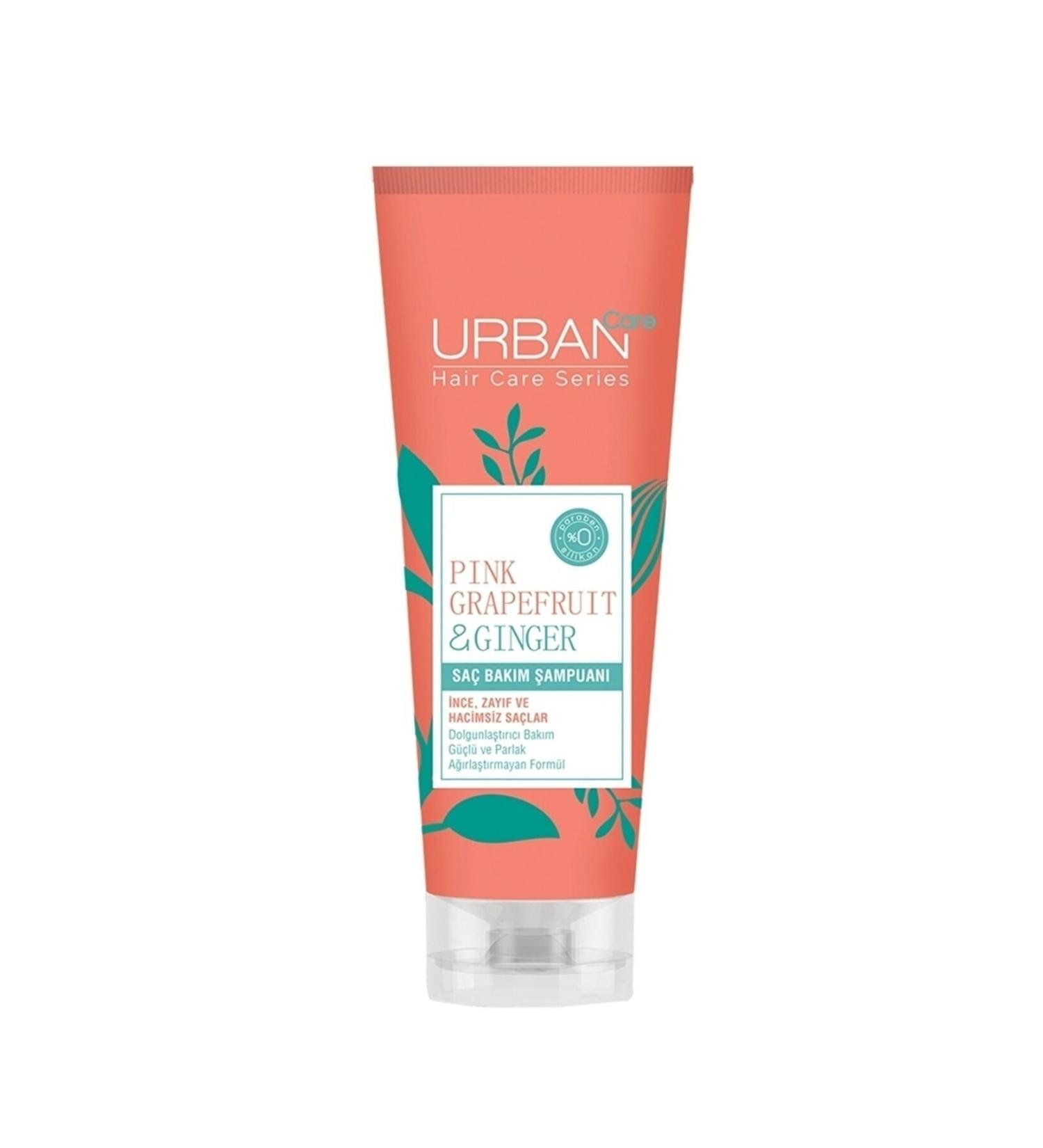 Urban Care Pink Grapefruit and Ginger Volumizing Hair Care Shampoo 250 ml - Buy Online on GoSupps.com