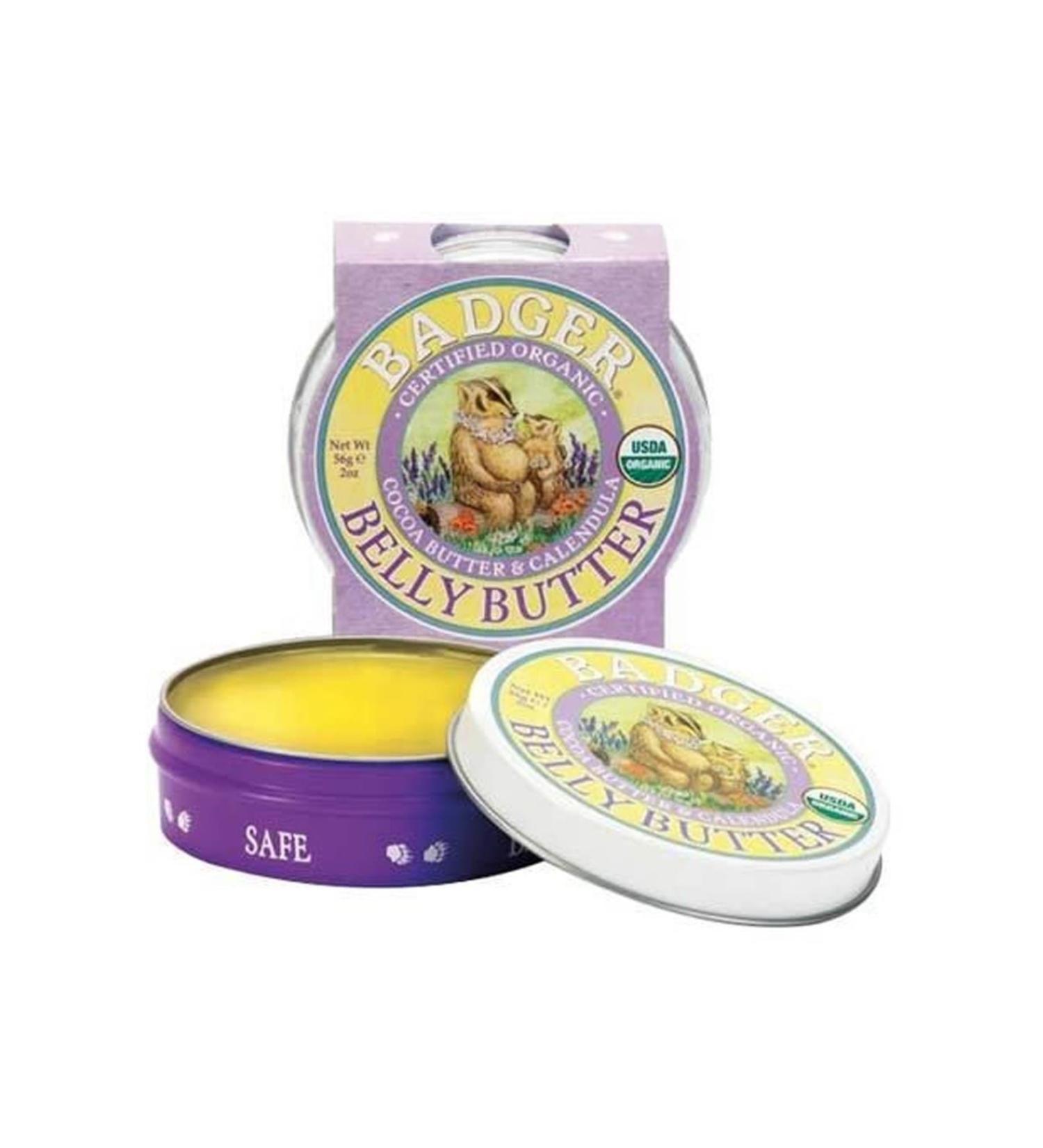 Badger Belly Butter Abdominal Moisturizing Cream 56g