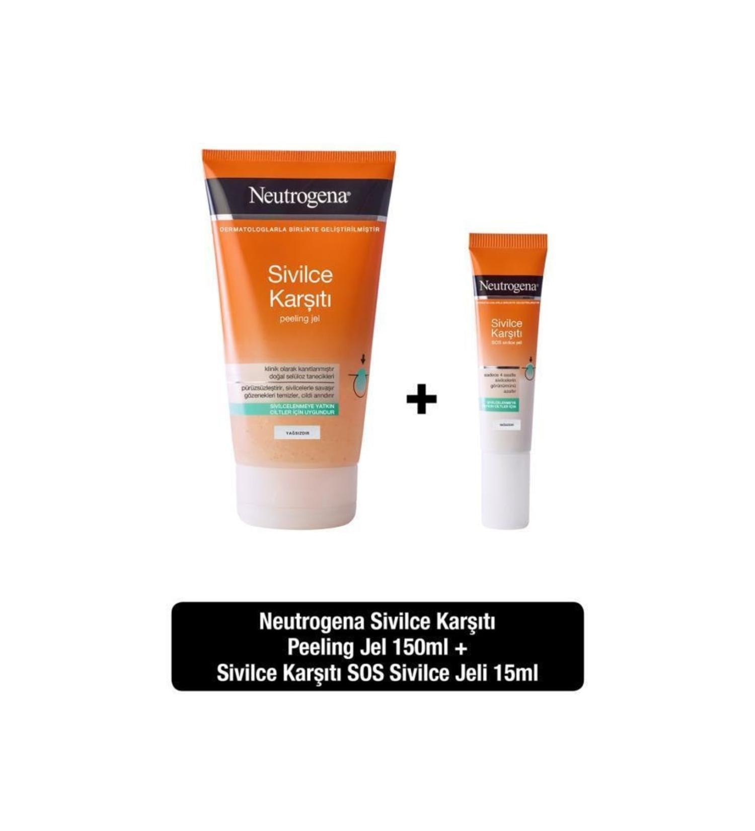 Neutrogena Visibly Clear Anti-Acne Sauce Fast Acting Acne Gel 15 Ml