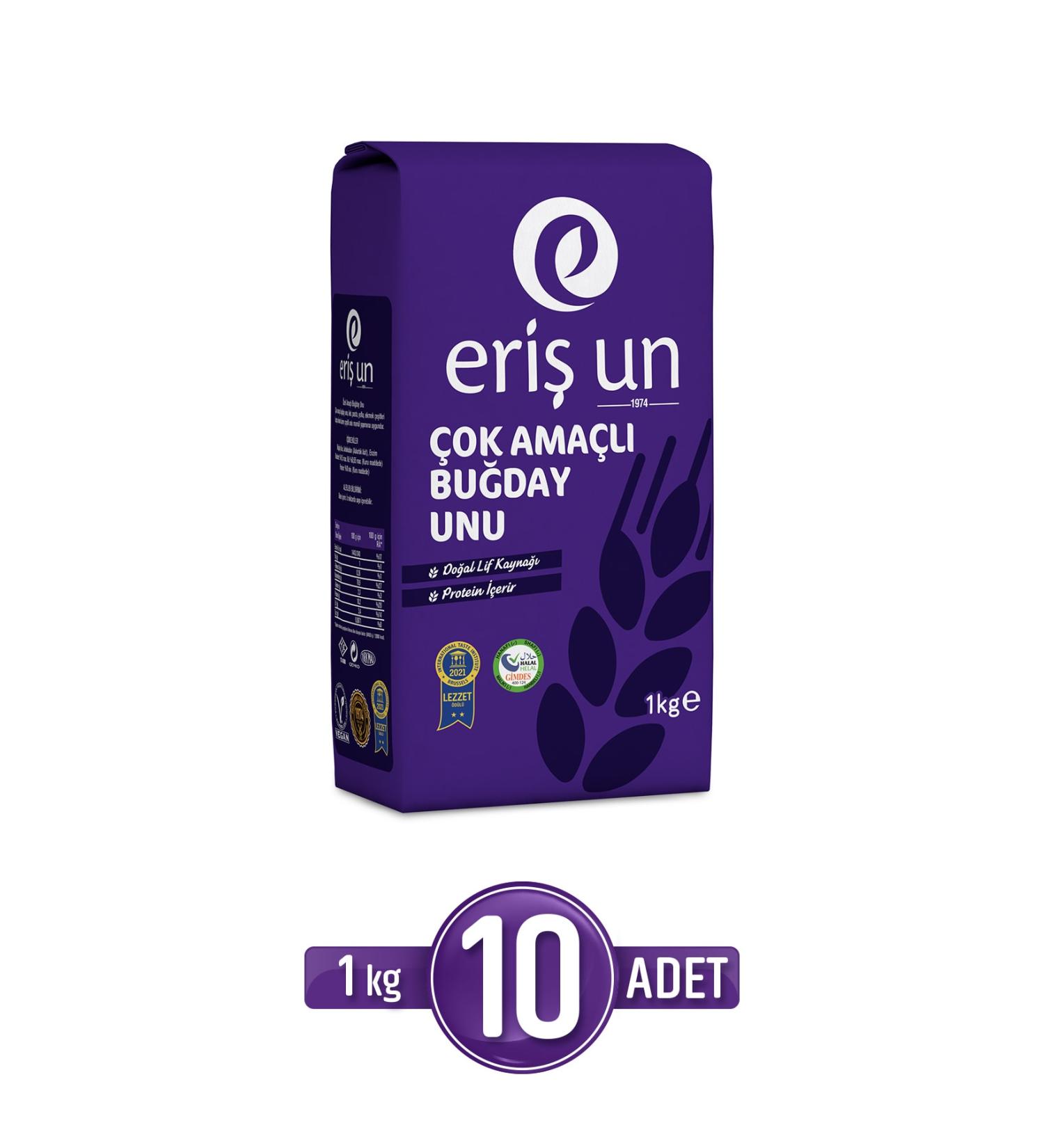 ERIS Eri Flour 1 Kg 10 Multi-Purpose Wheat Flour