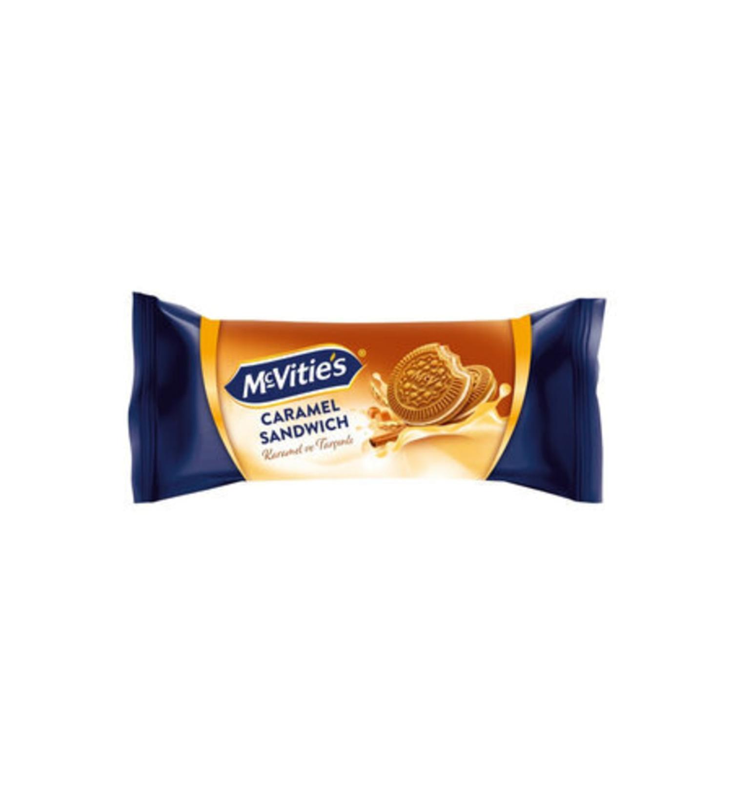 McVities Caramel Cinnamon Cream 88 G (10 Pieces)