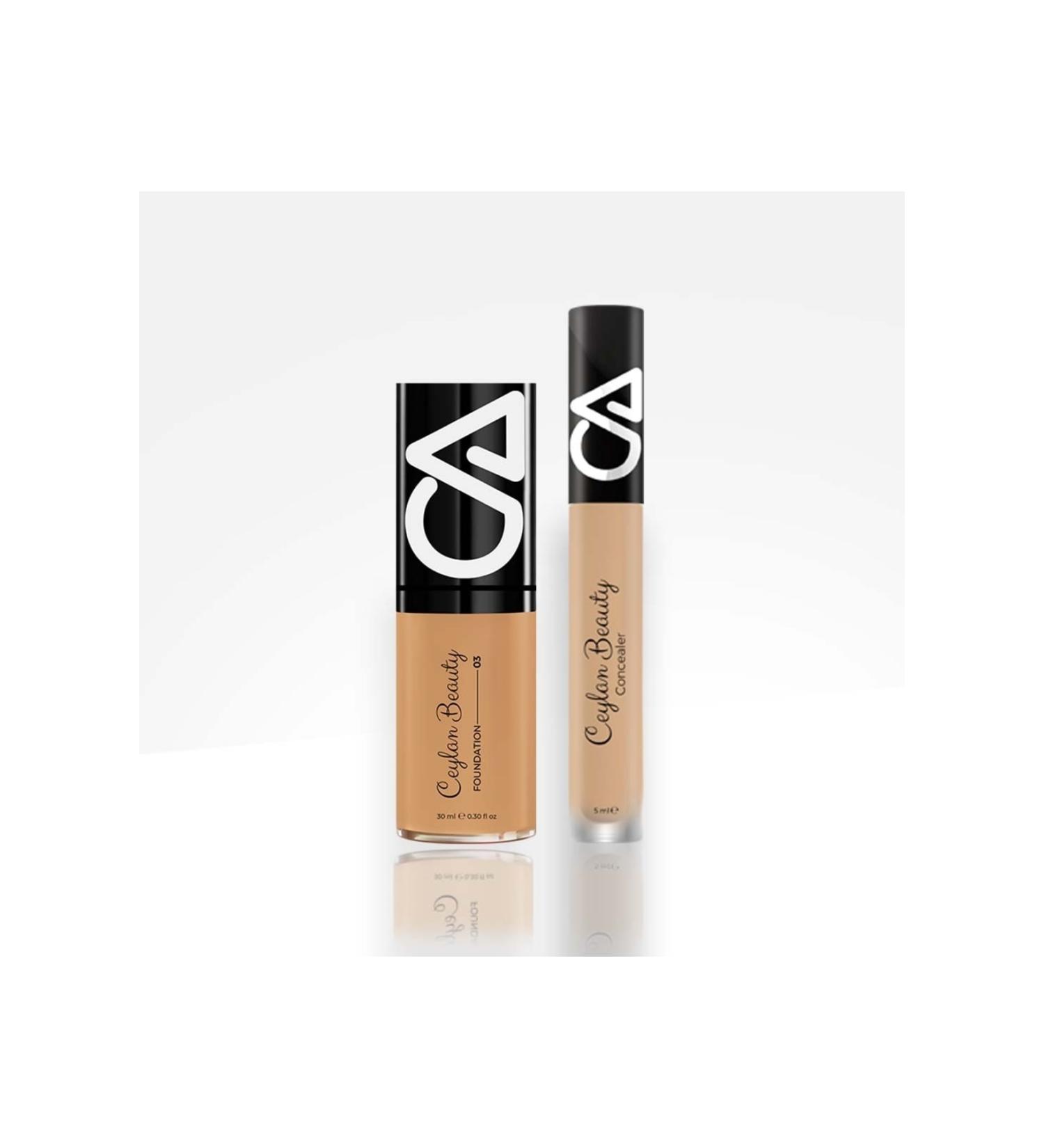 CA Cosmetics Super Duo Foundation 03 Concealer Medium High Coverage 24 Hour Lasting