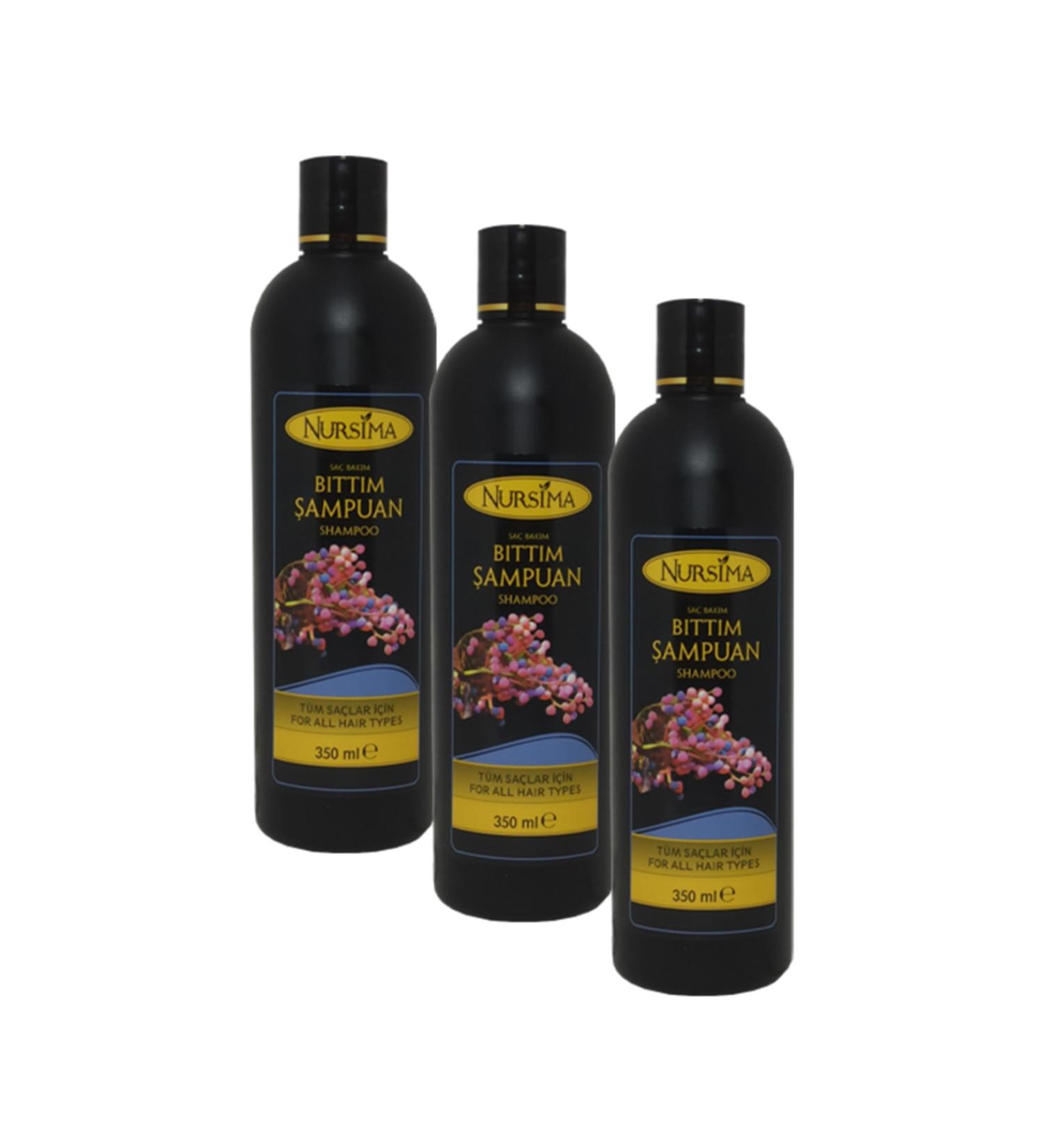 Nursima Plant Essence B tt m Shampoo 350 Ml 3' Pack