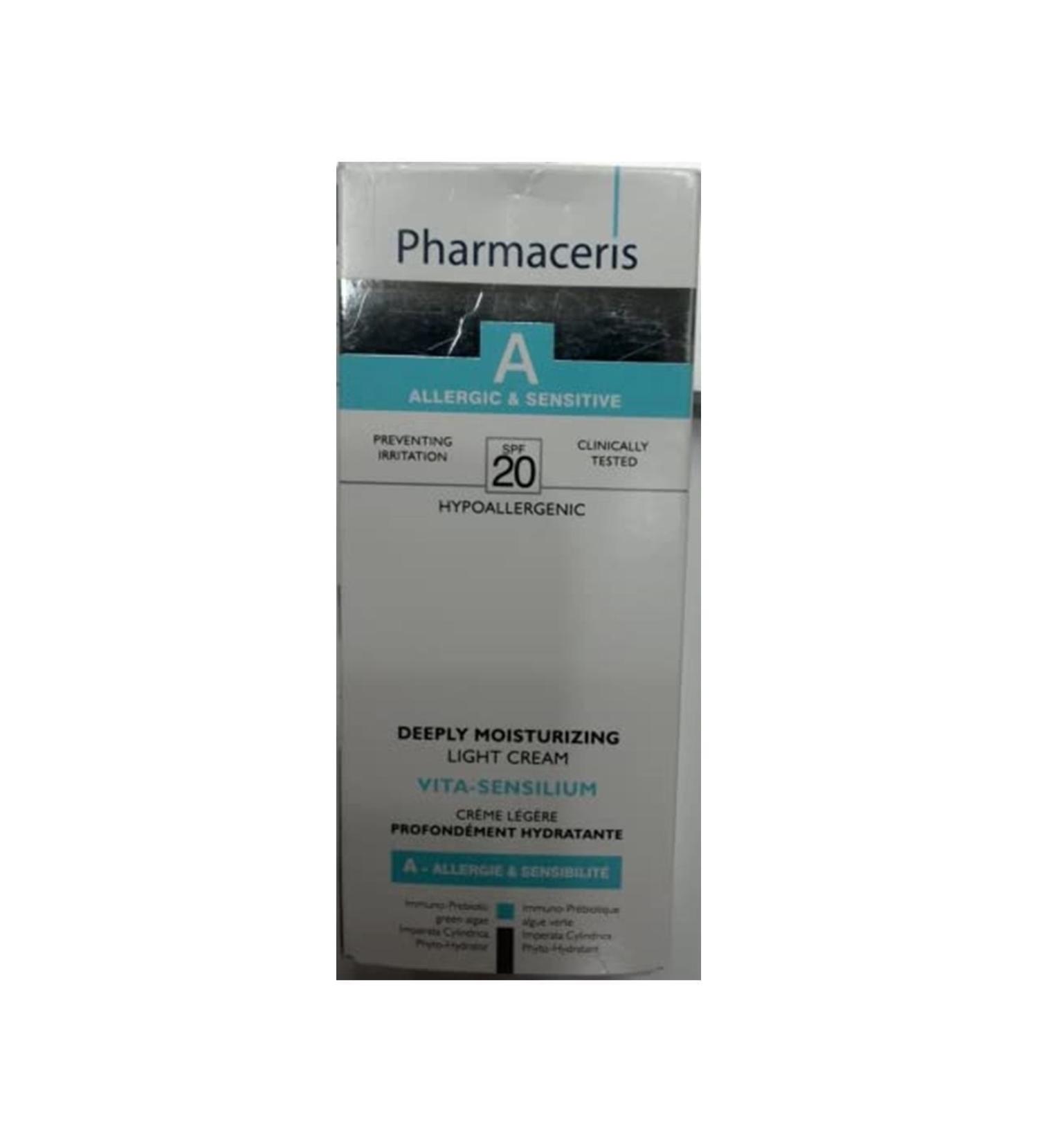 Pharmaceris Vita-sensilium Spf20 Deeply Moisturizing Light Cream 50 Ml - Buy Online on GoSupps.com
