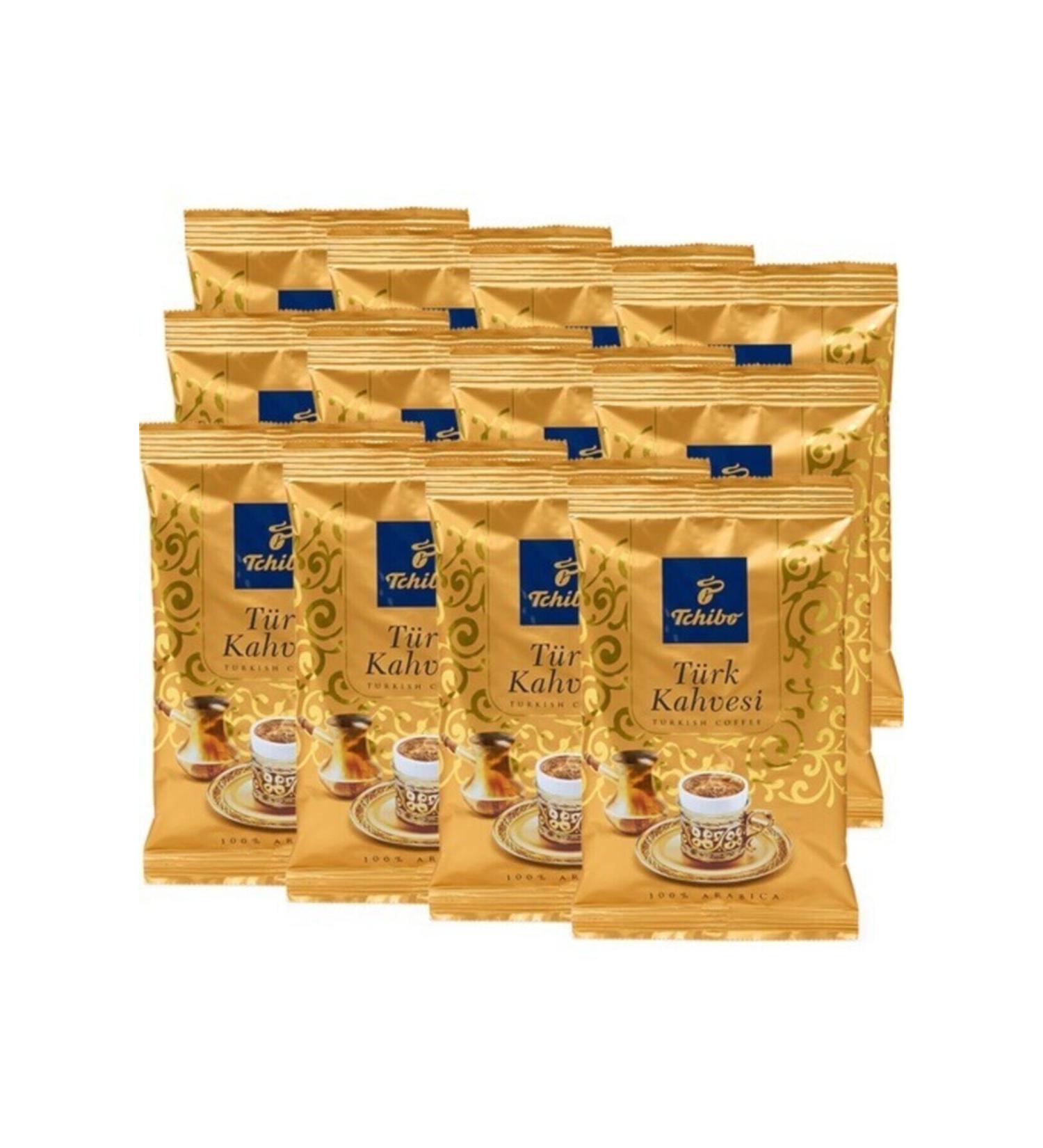 Tchibo Turkish Coffee 100 Gr * 12 Packs (1.2 Kg)