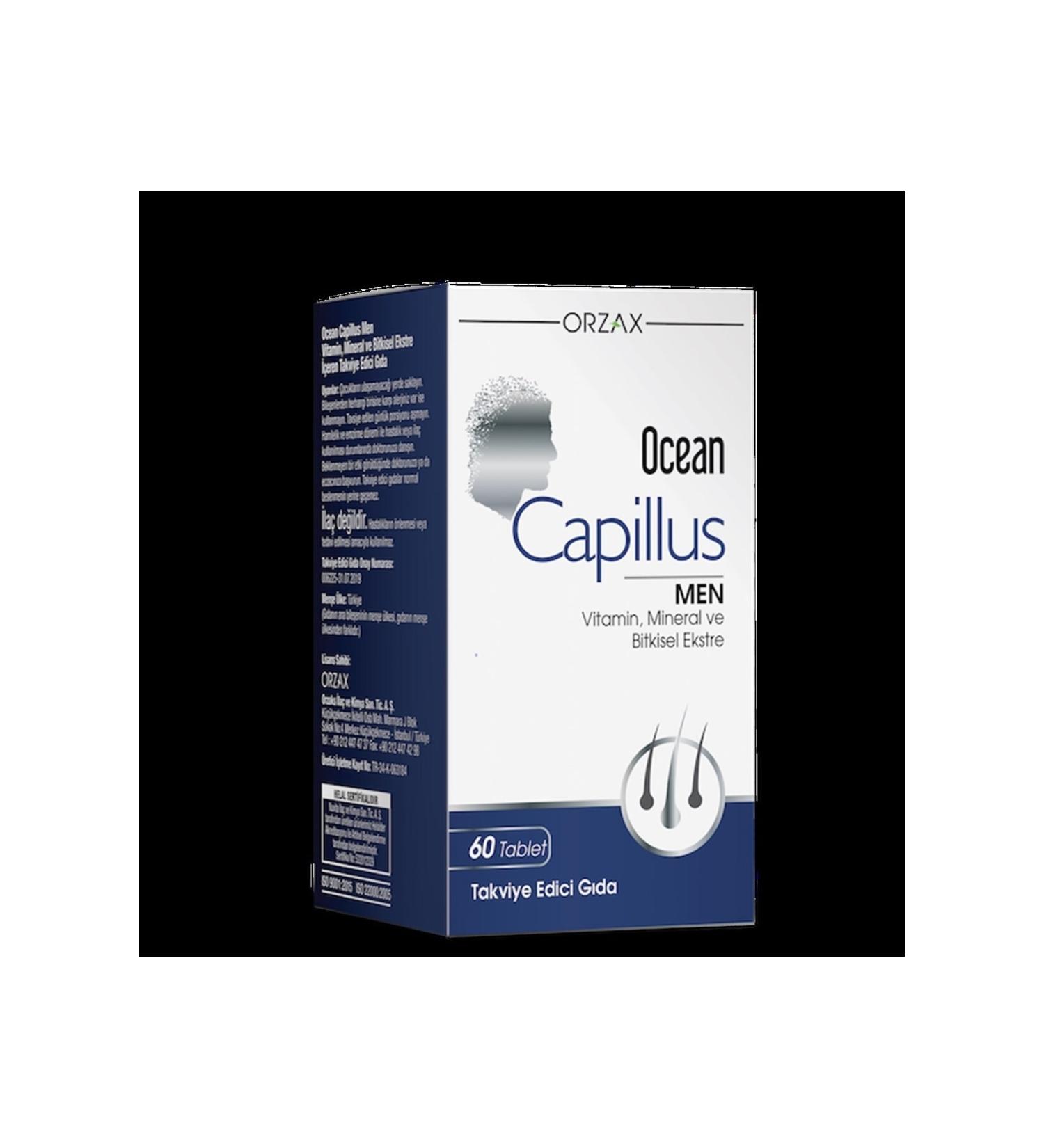 Ocean Capillus Men 60 Tablets (MIAD:02/2025)