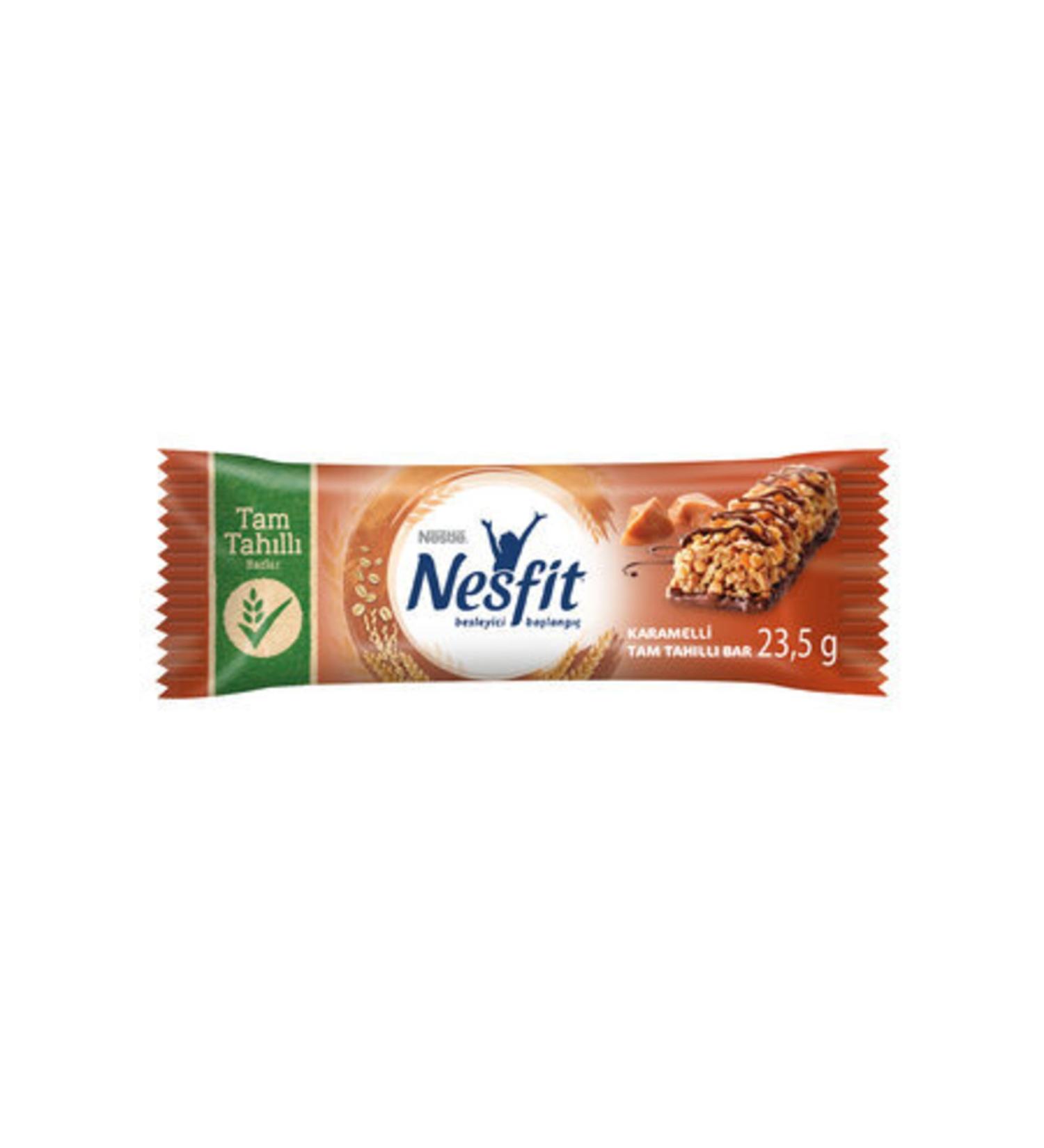 Nestle Nesfit Caramel Cereal Bar 23.5 G * 5 Pieces