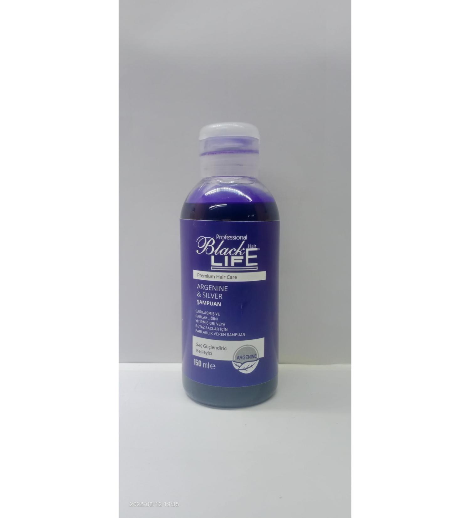 Blacklife Cosmetics Blacklife Silver Shampoo 150ml