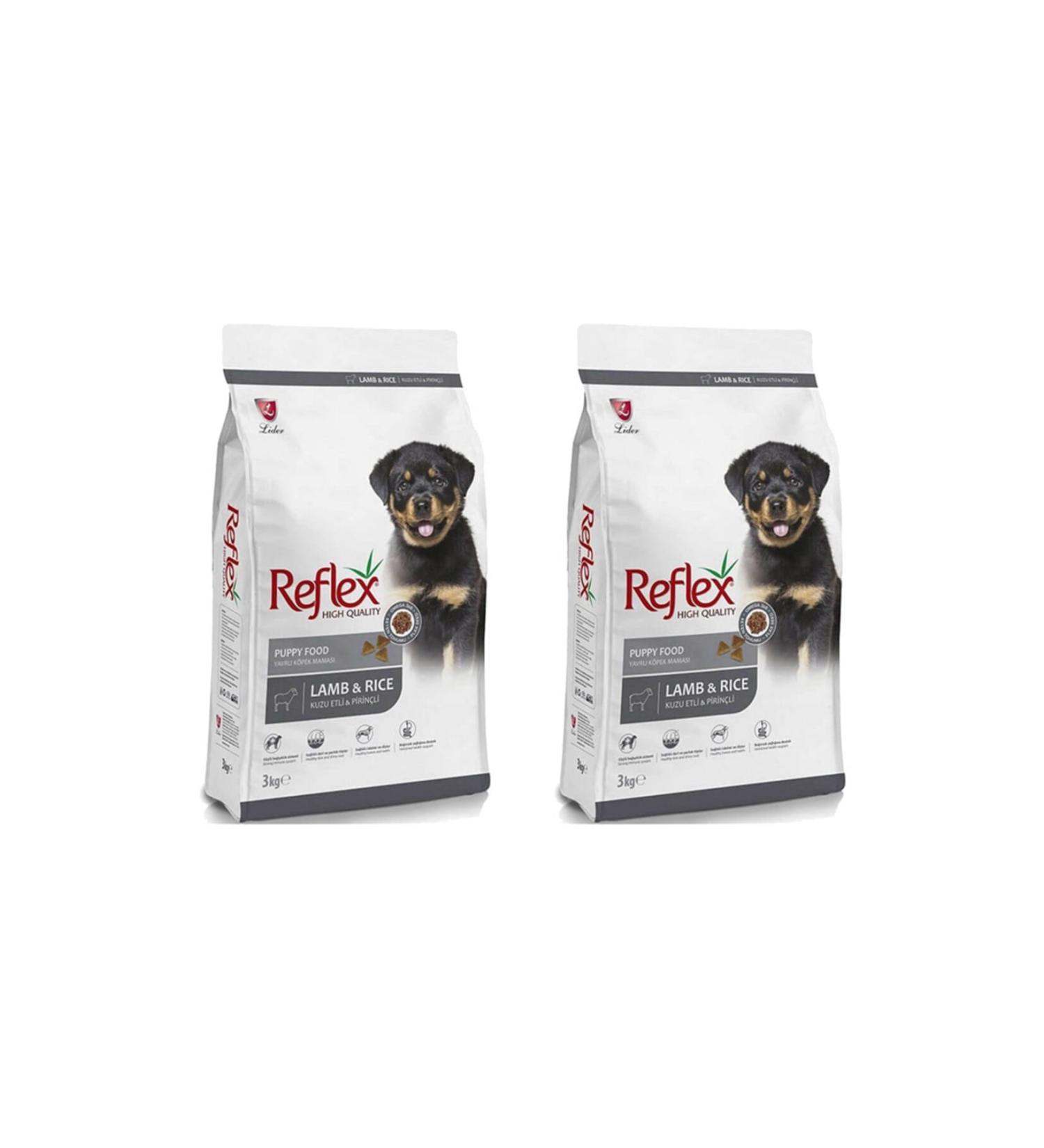 Reflex Puppy Lamb Puppy Food 3kg +3kg