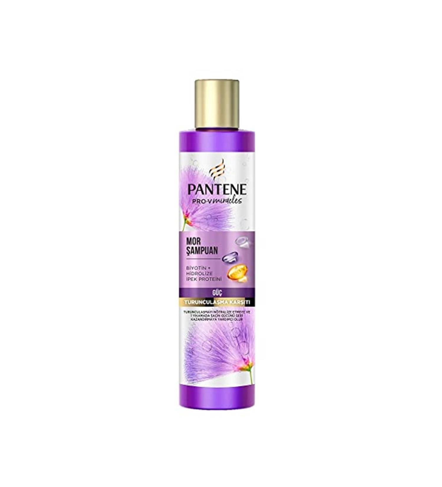 Pantene Purple Shampoo Conditioner Silky Shine Anti-Orange 225 Ml (dyoday) - Buy Online on GoSupps.com