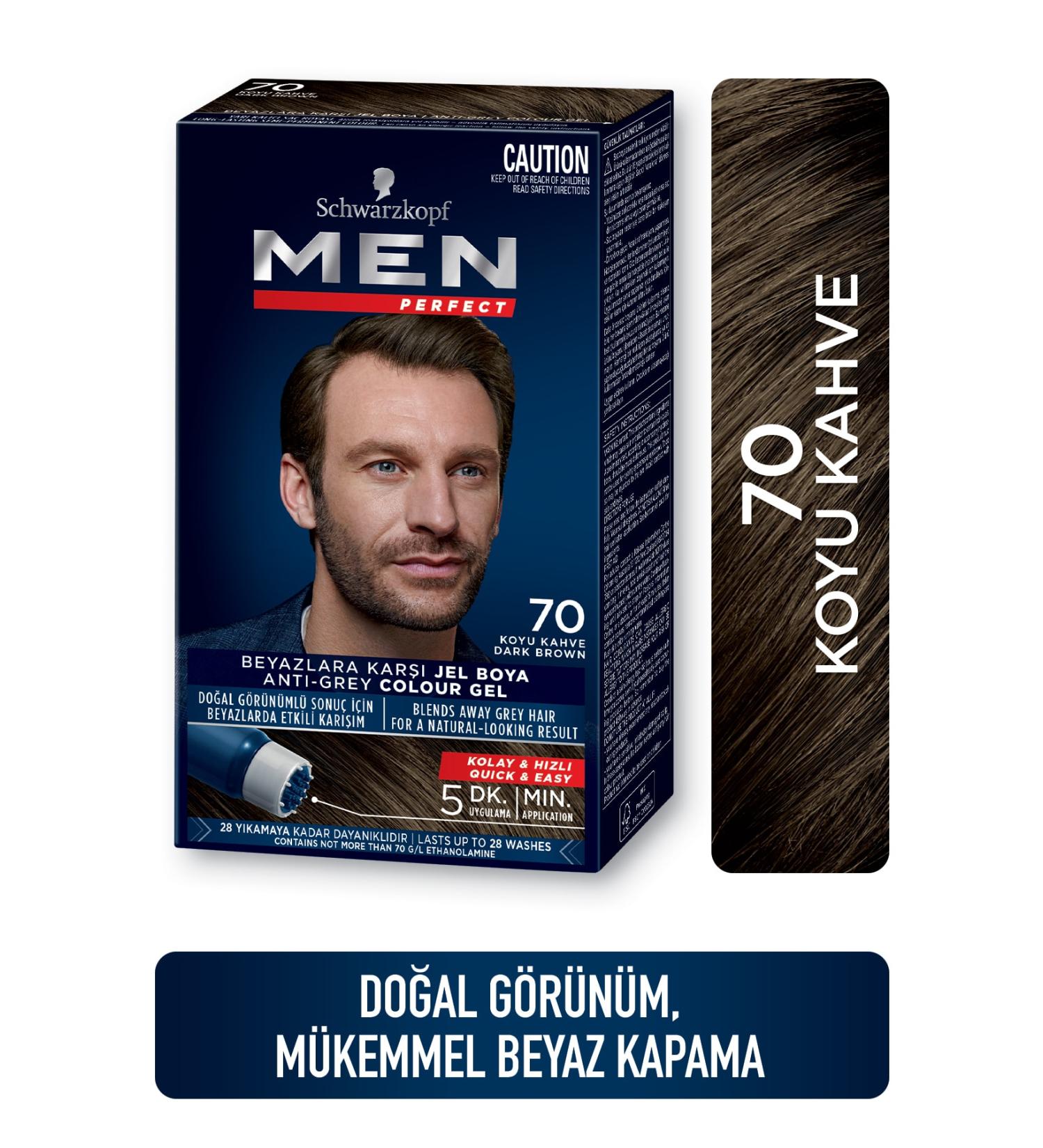 Schwarzkopf Schwarzkopf Hair Dye 70 - Dark Brown - Buy Online on GoSupps.com