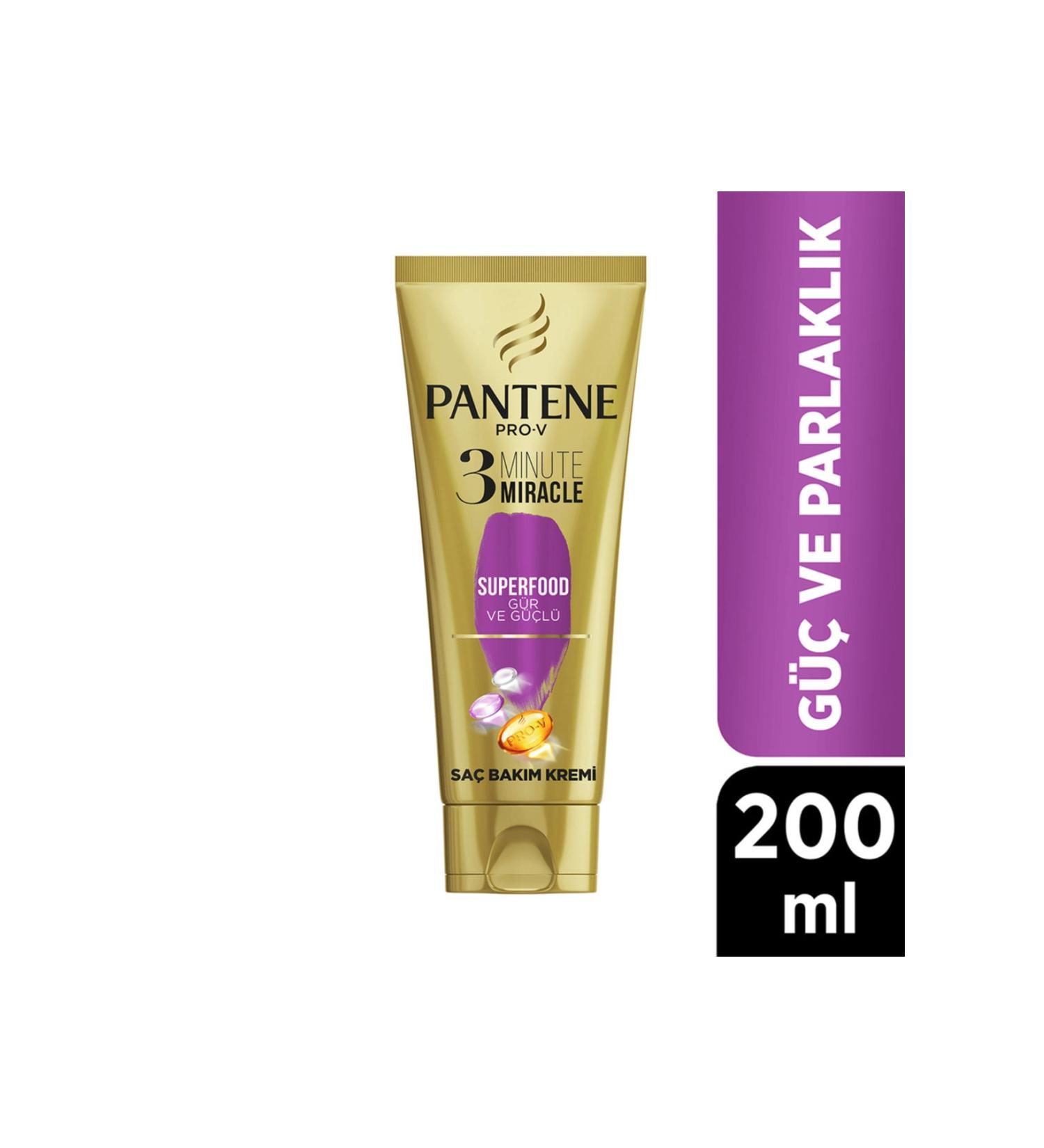 Pantene 3mm Conditioner Superfood 200 Ml