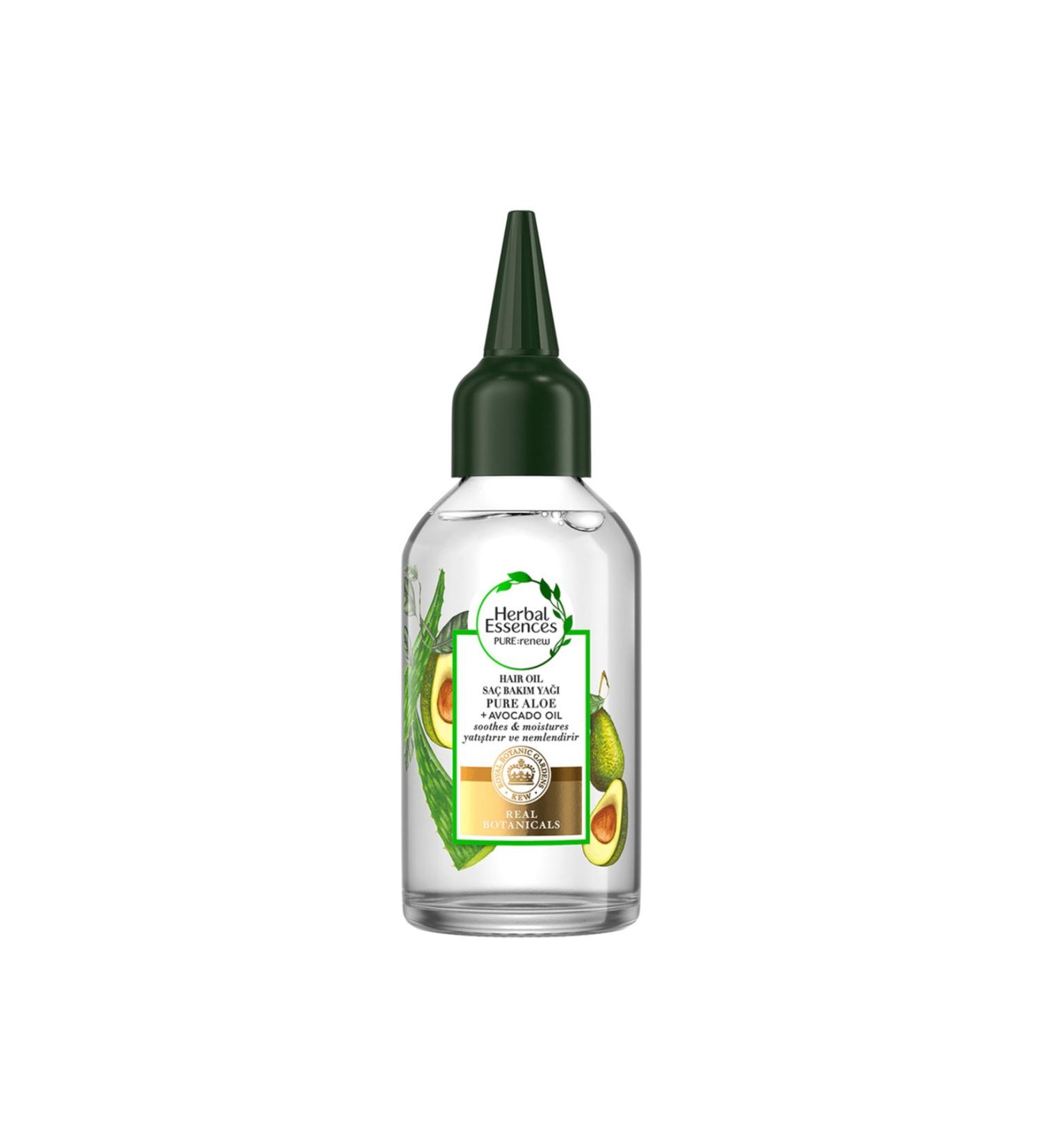 Herbal Essences Aloe & Avocado Soothing and Moisturizing Hair Care Oil 100 ml Vegan