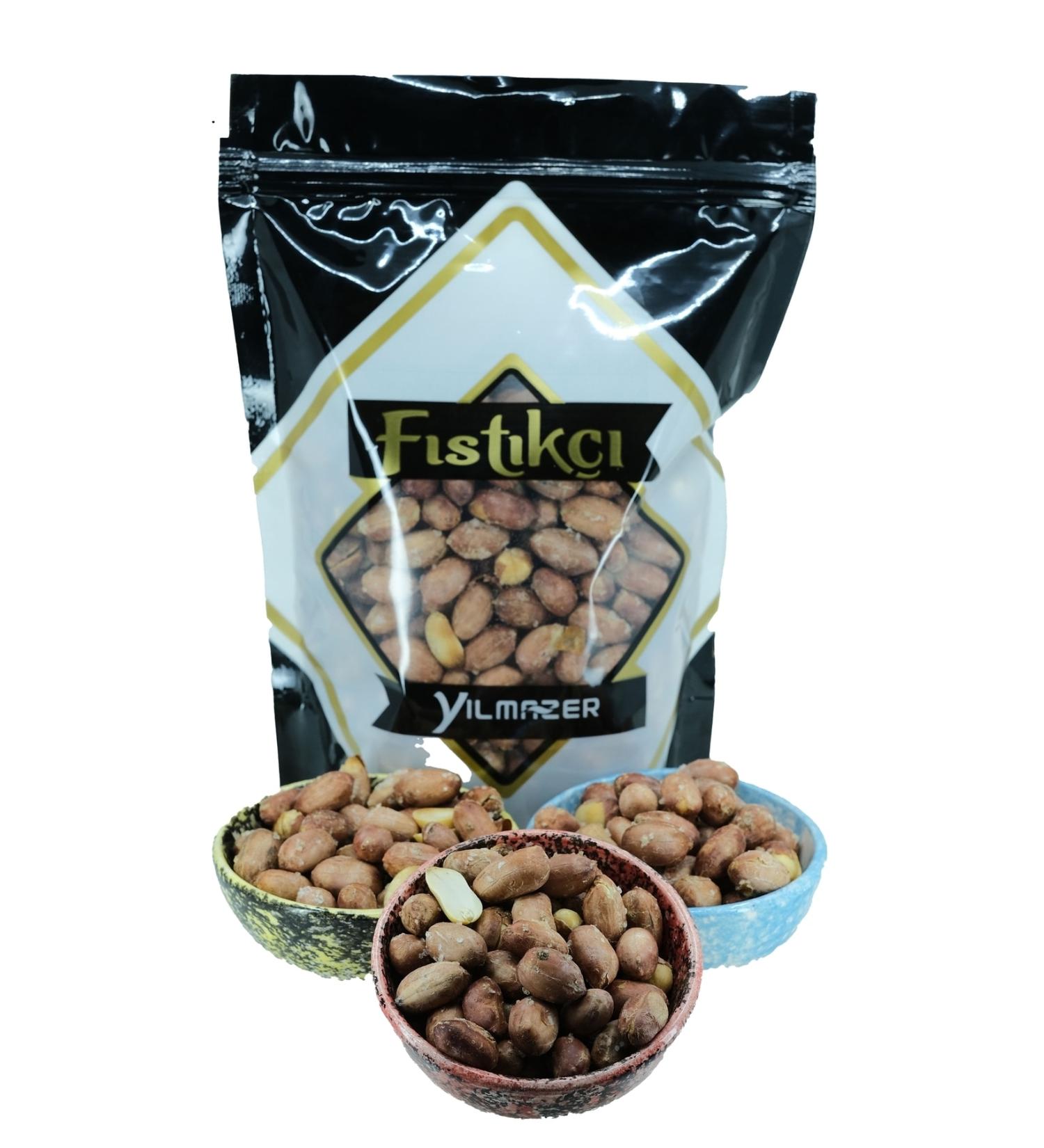 Pistachio Maker Yilmazer Yilmazer Salted Roasted Peanut Extra 1kg Large Grain - Buy Online on GoSupps.com