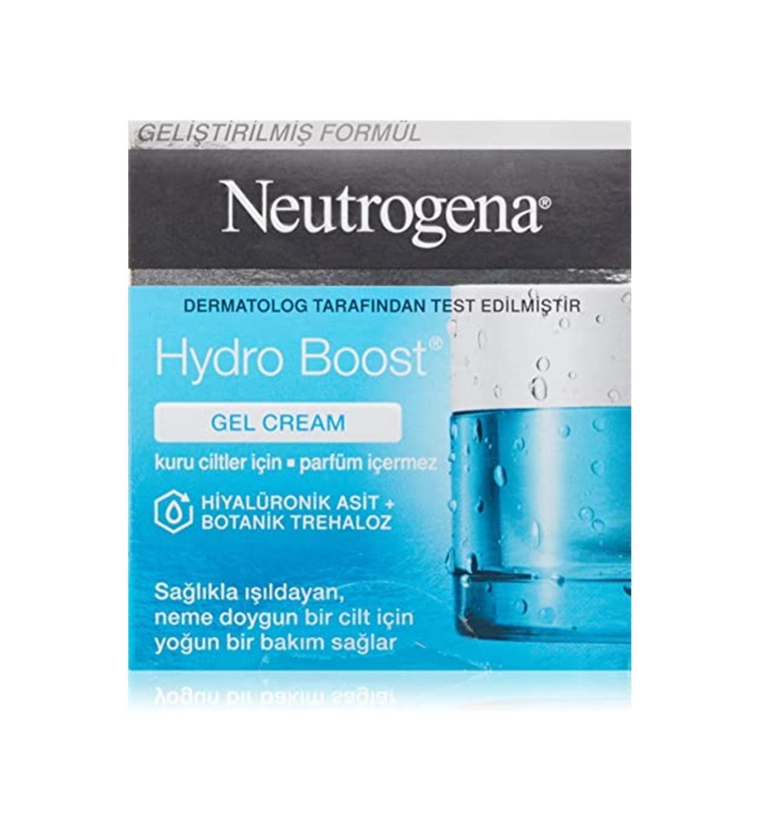 Neutrogena Hydro Boost Gel Cream Moisturizer For Dry Skin 50 Ml - Buy Online on GoSupps.com