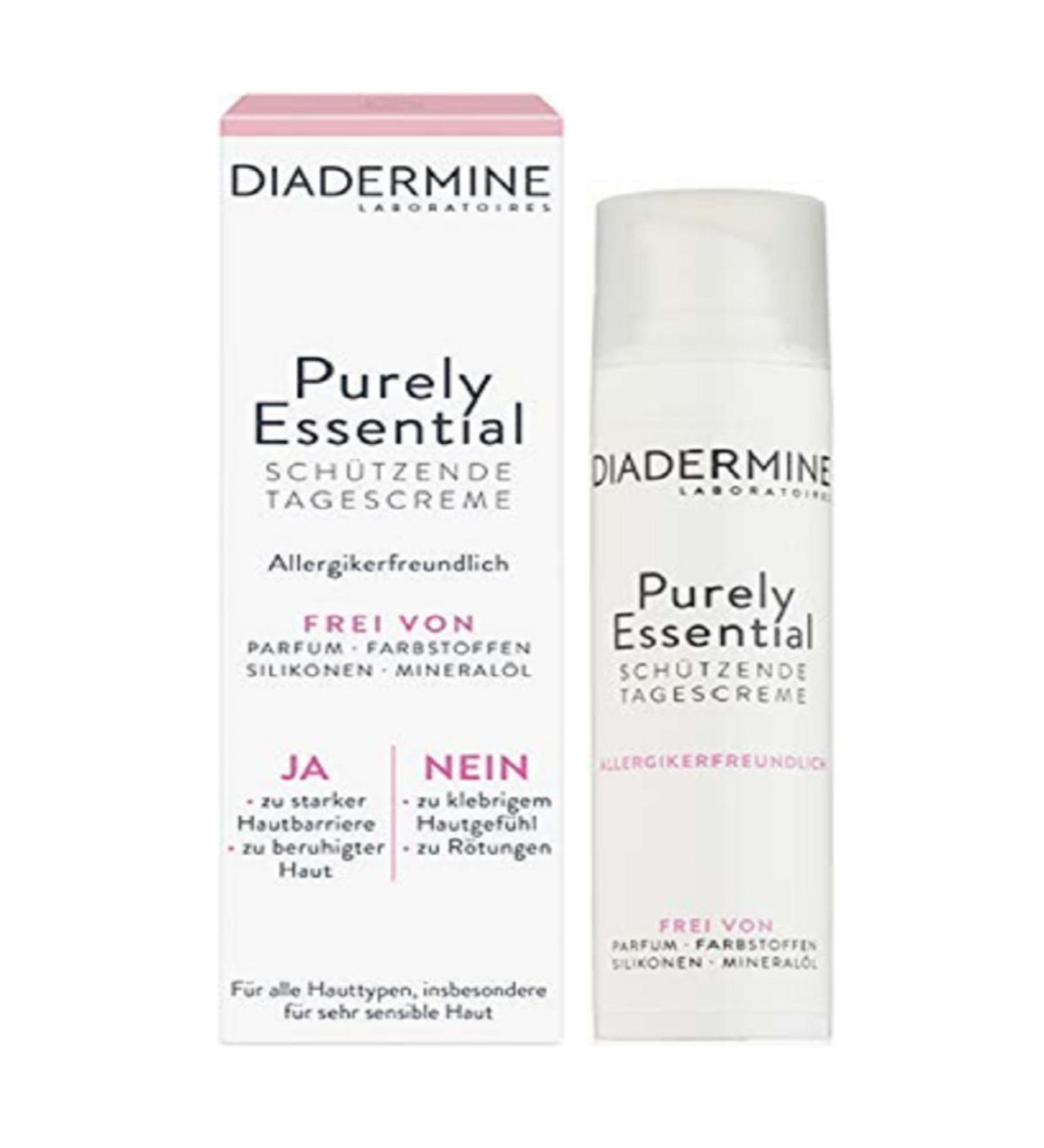 NIVEA Diadermine Day Cream 40 Ml Made In France - No Parfum/no Silicone/no Mineral Oil