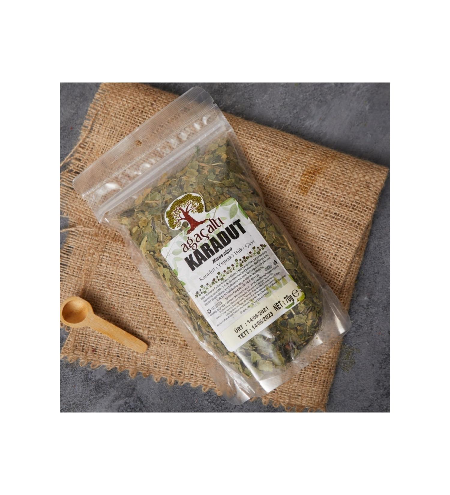 Under Tree Black Mulberry Leaf