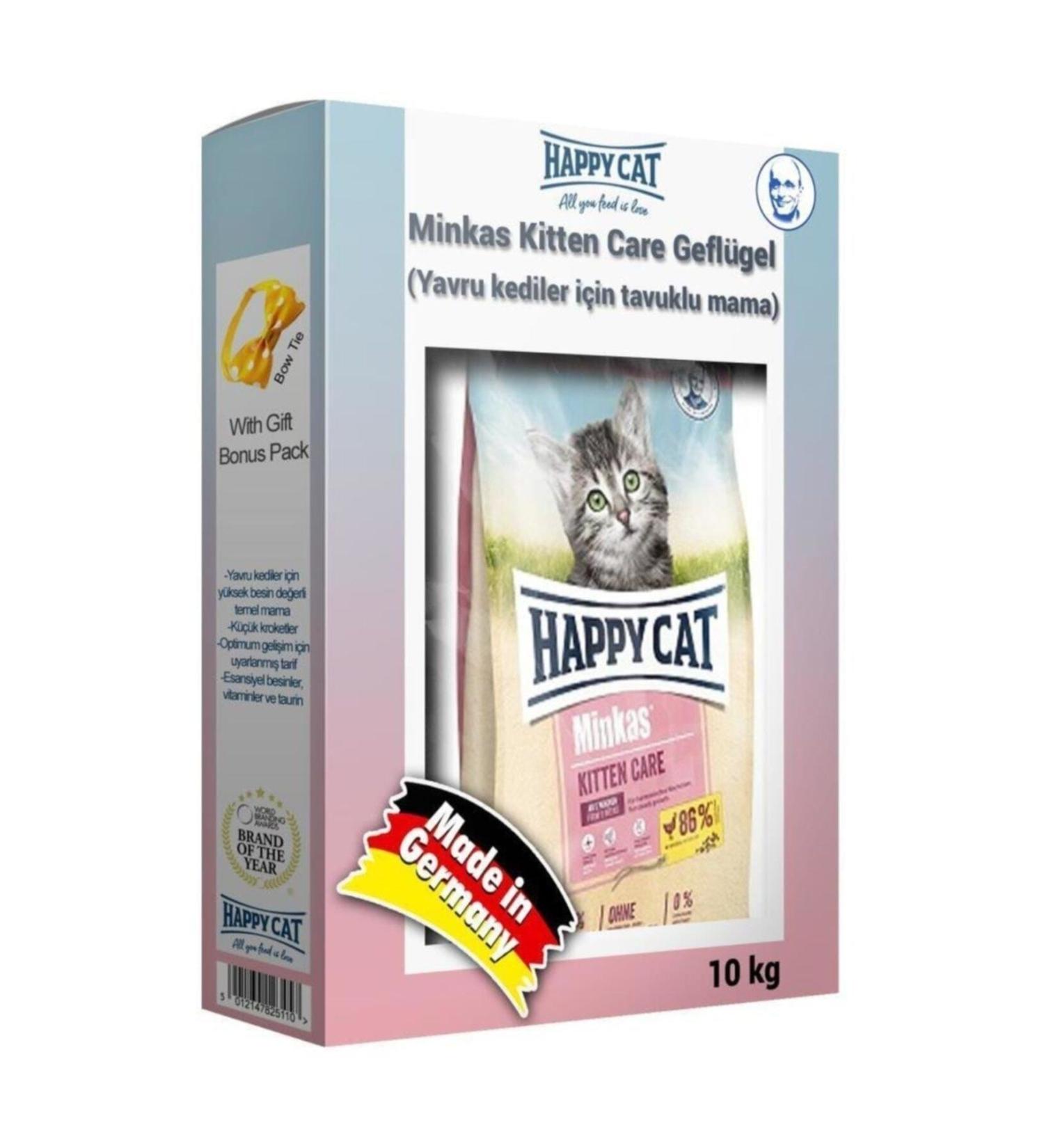 Happy Cat Minkas Kitten Chicken Kitten Food 10 Kg.