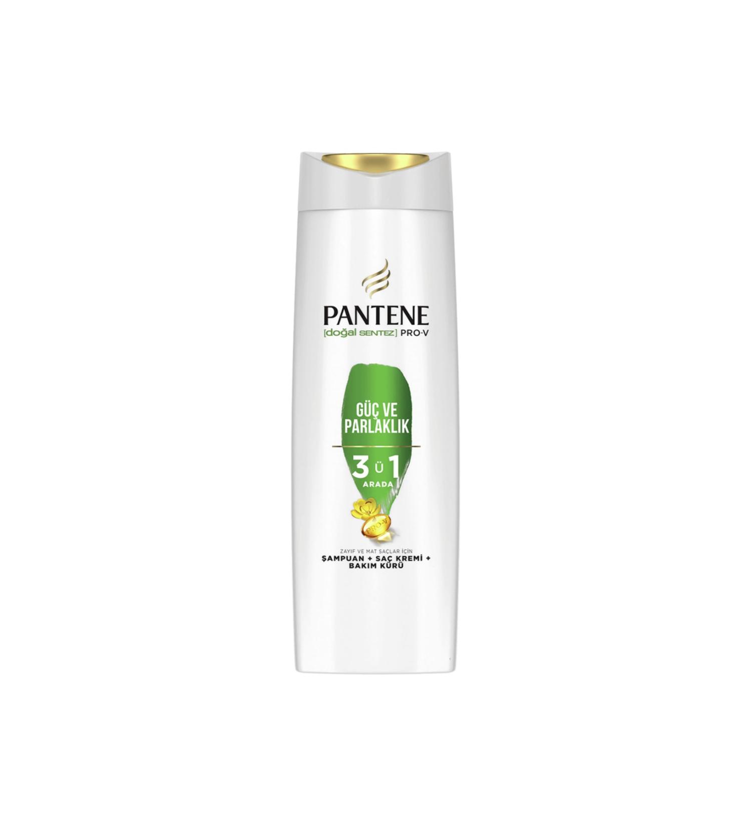 Pantene Brand: Pro-v Natural Synthesis Shampoo Power and Shine 3 in 1 400 Ml Category: Shampoo