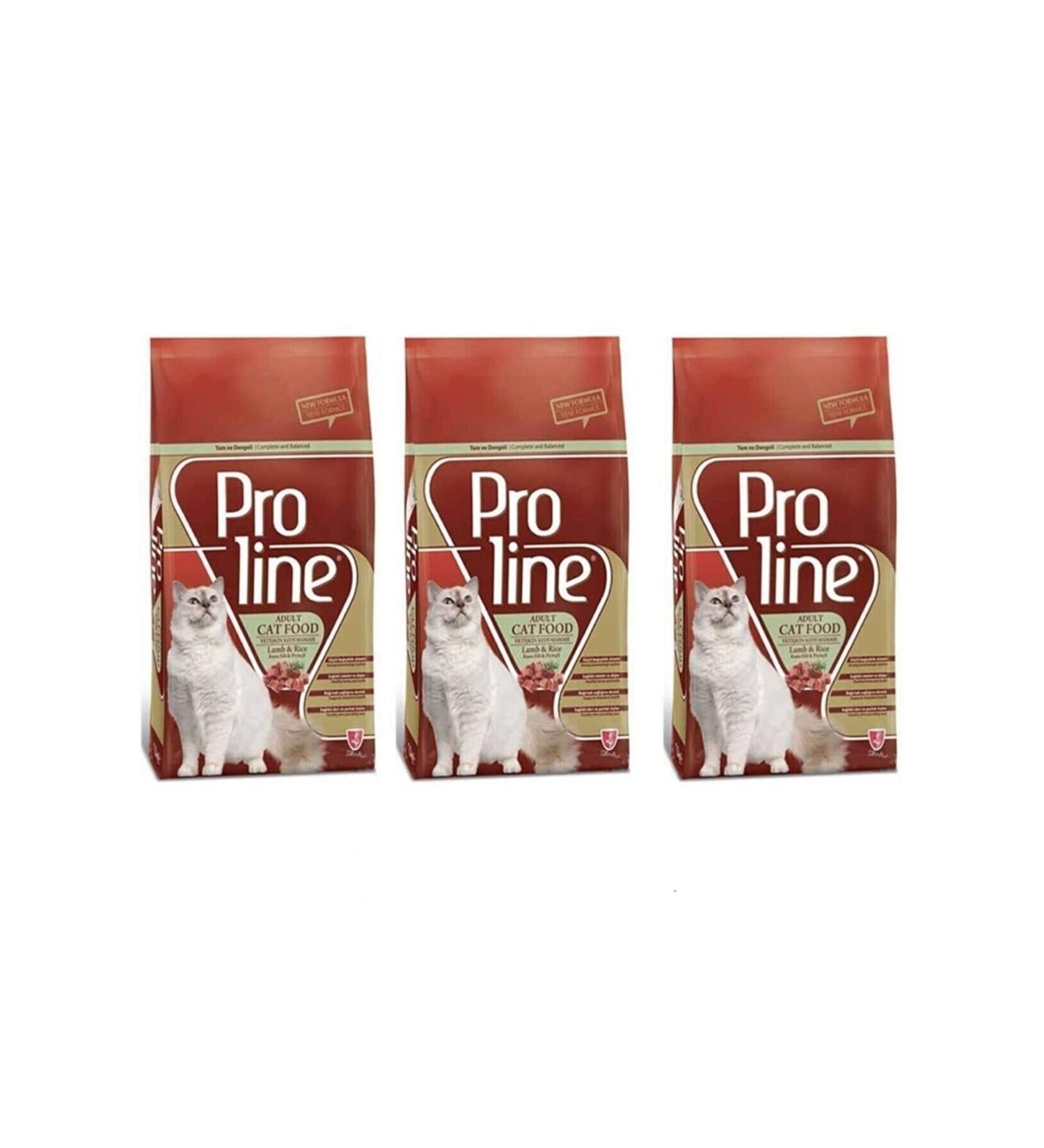 Proline Lamb Adult Cat Dry Food 1.5 kg 3 Pieces