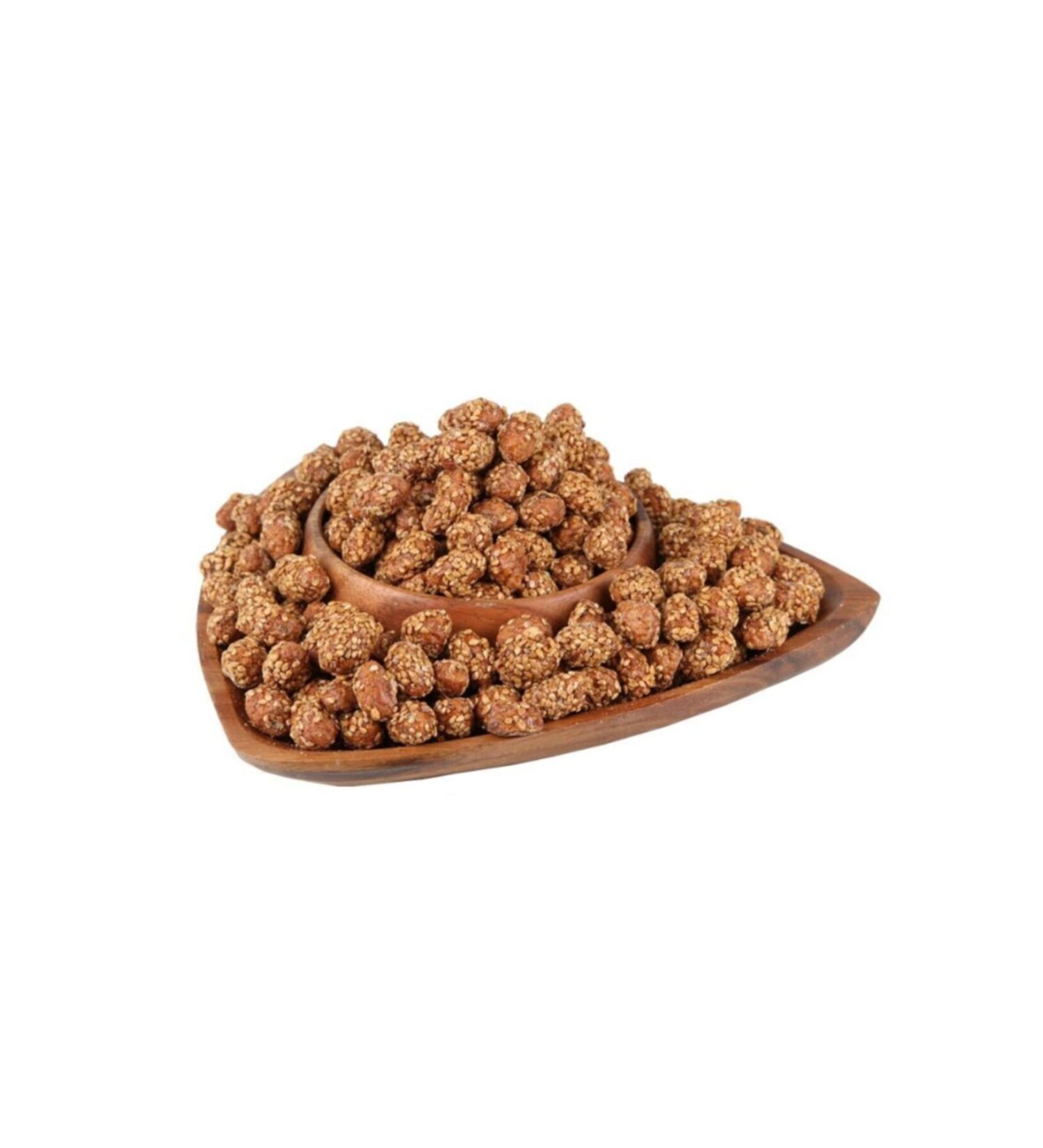 Kipa dried nuts Honey Sesame Peanuts 1 Kg - Buy Online on GoSupps.com
