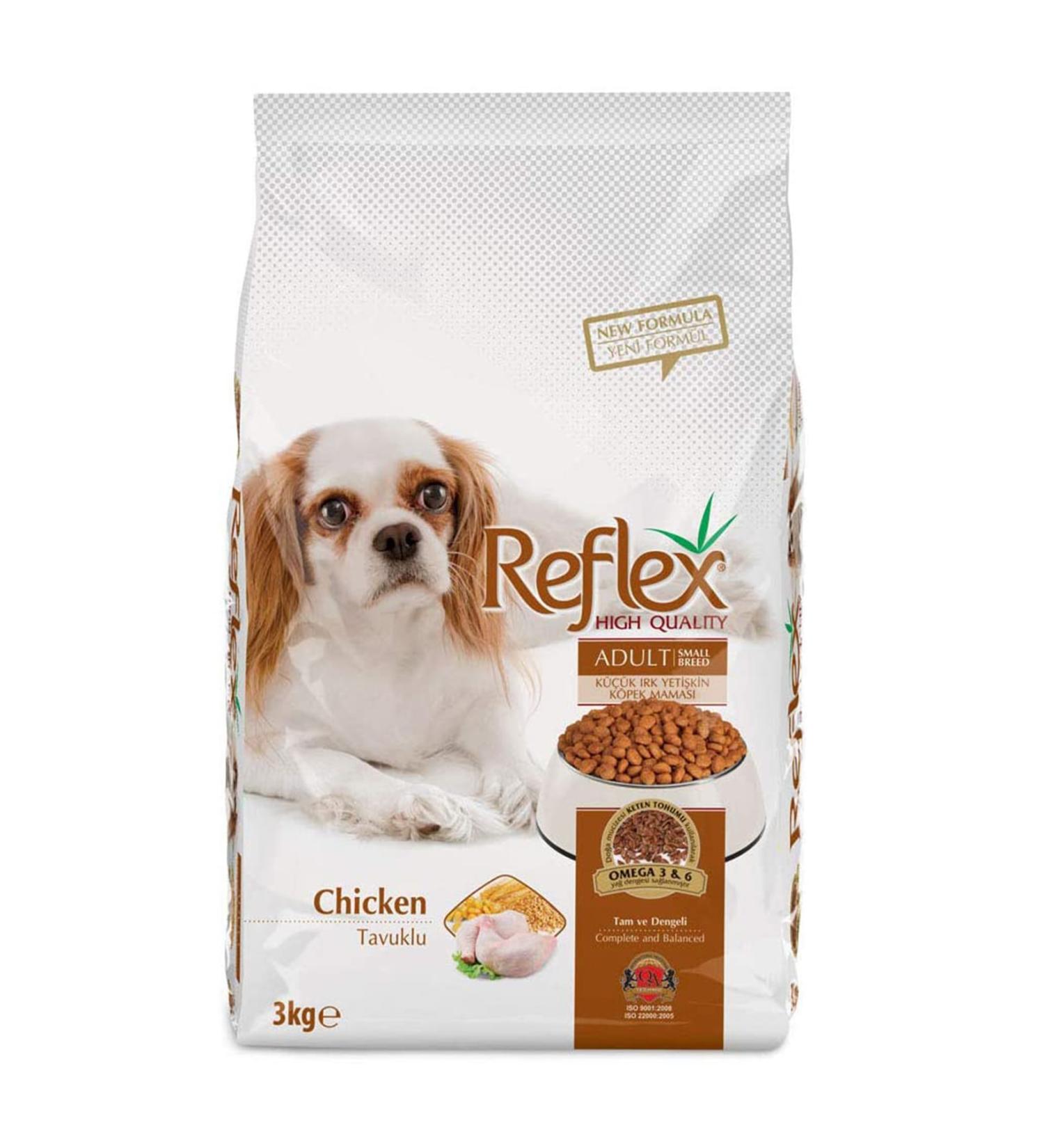 Reflex Small Breed Adult Dog Food with Chicken Meat 3 Kg