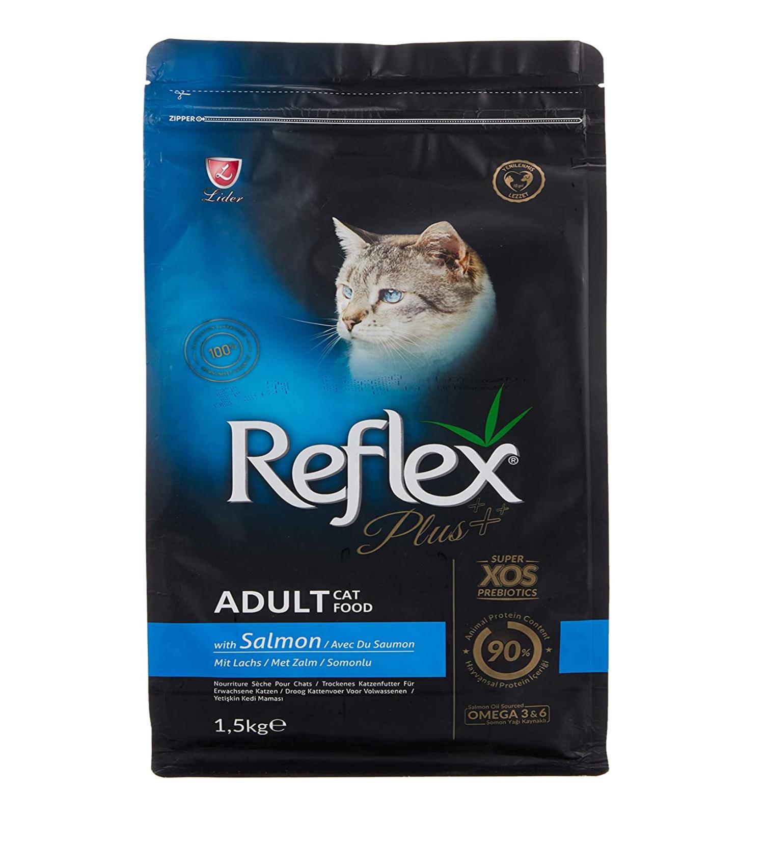 Reflex Adult Cat Food with Salmon 1.5 Kg