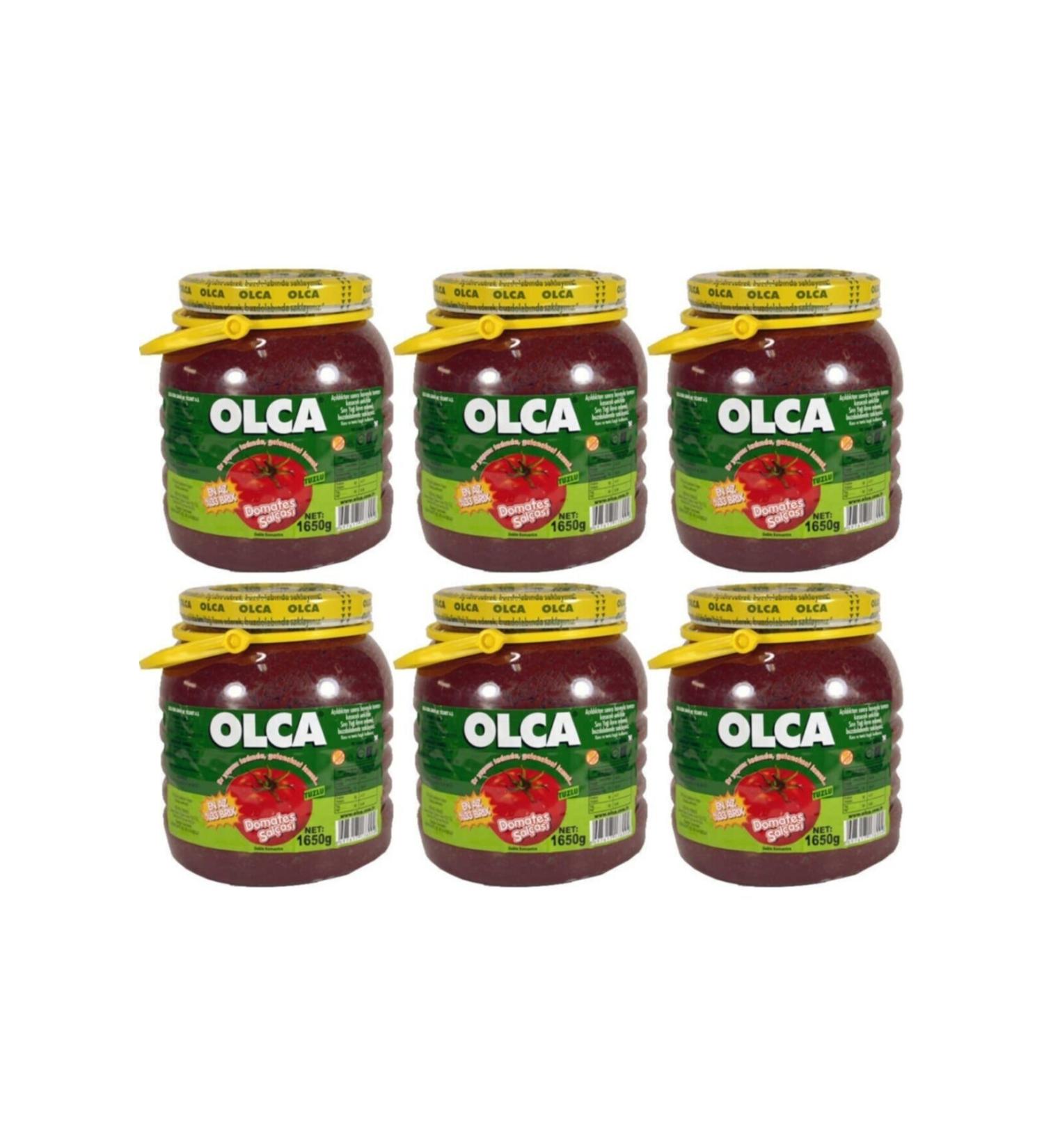 Olca Tomato Paste 1650 gr X 6 Pieces