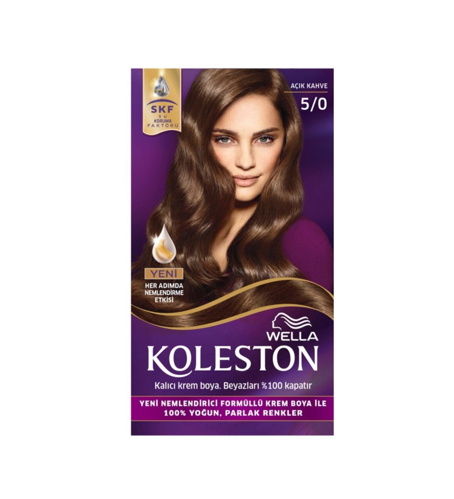 Wella Light Brown Wella 5/0 Kit Paint