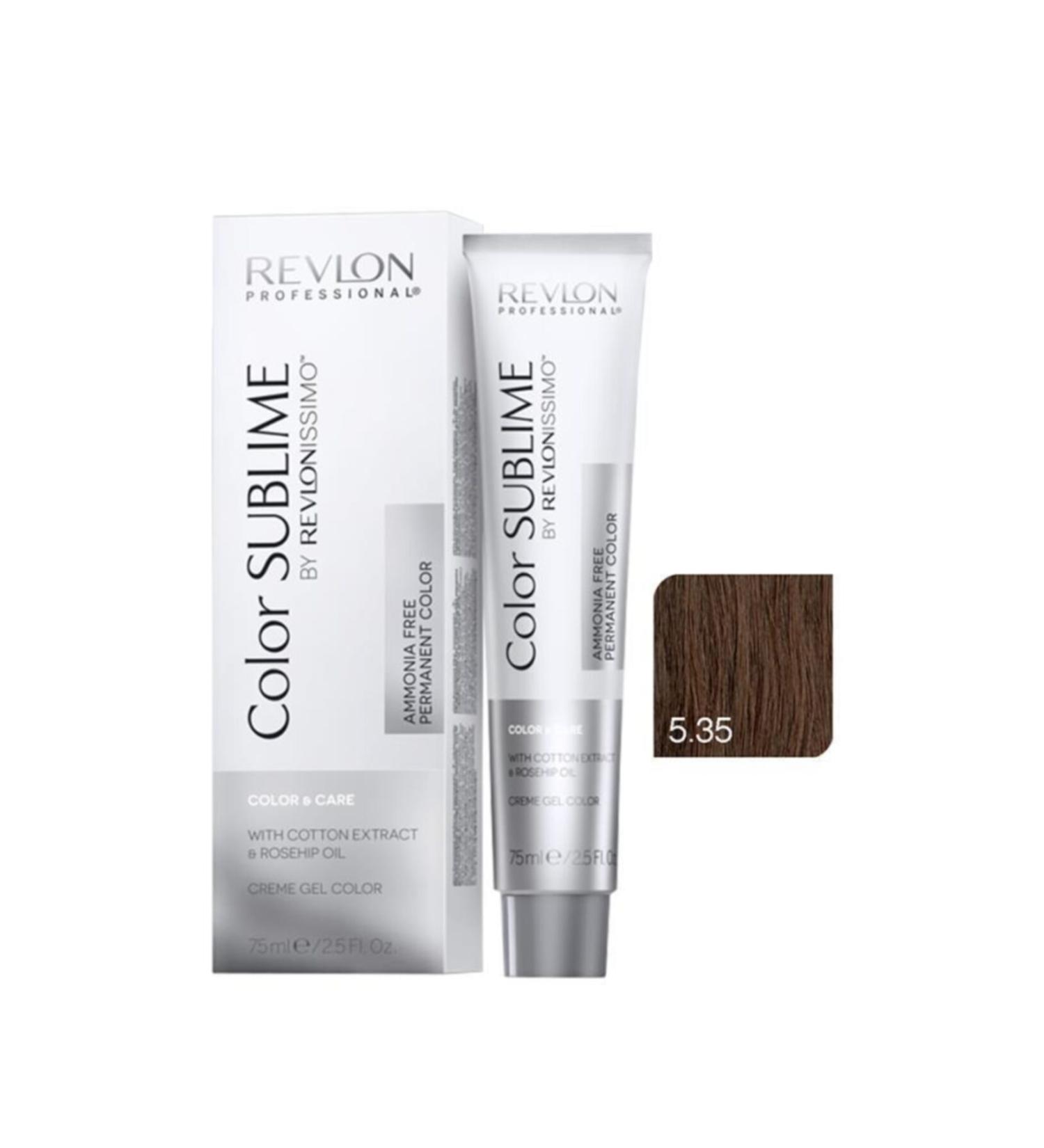 Revlon Issimo Color Sublime Color & Care 5.35 Light Brown Amber