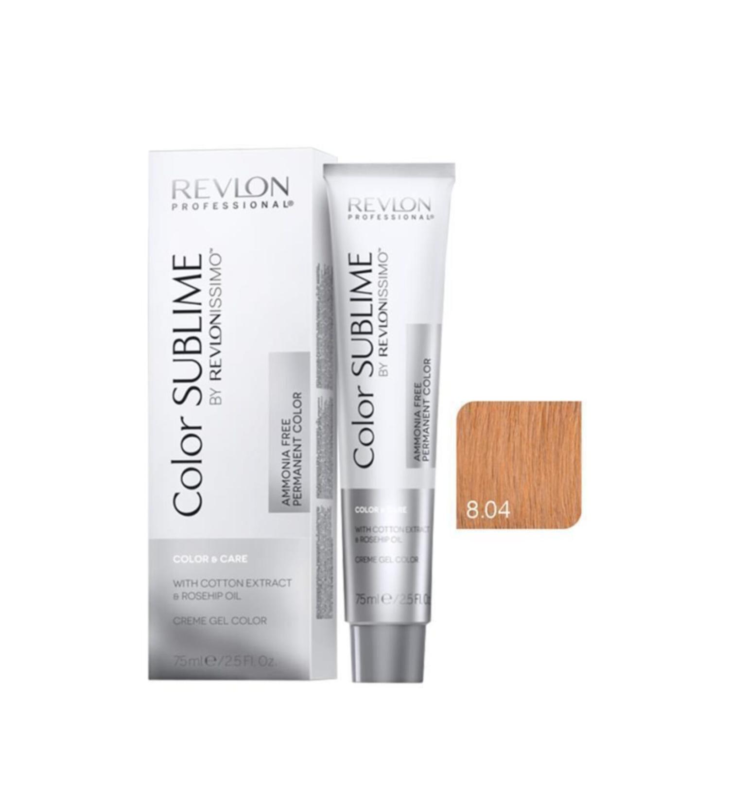 Revlon Issimo Color Sublime Color & Care 8.04 Light Blonde Natural Copper