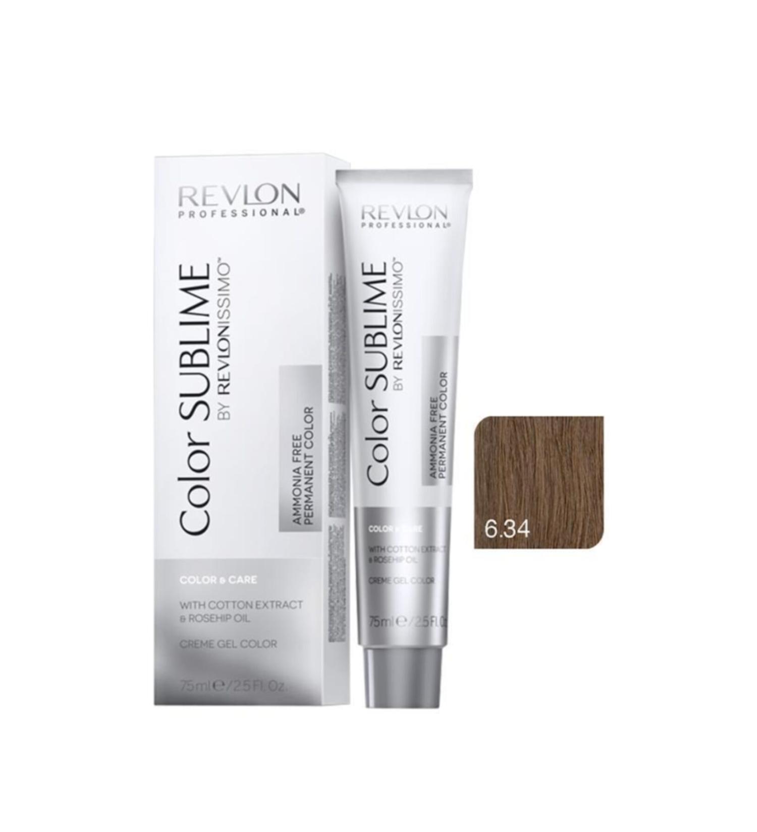 Revlon Issimo Color Sublime Color & Care 6.34 Koyu Kumral Dore Bak r