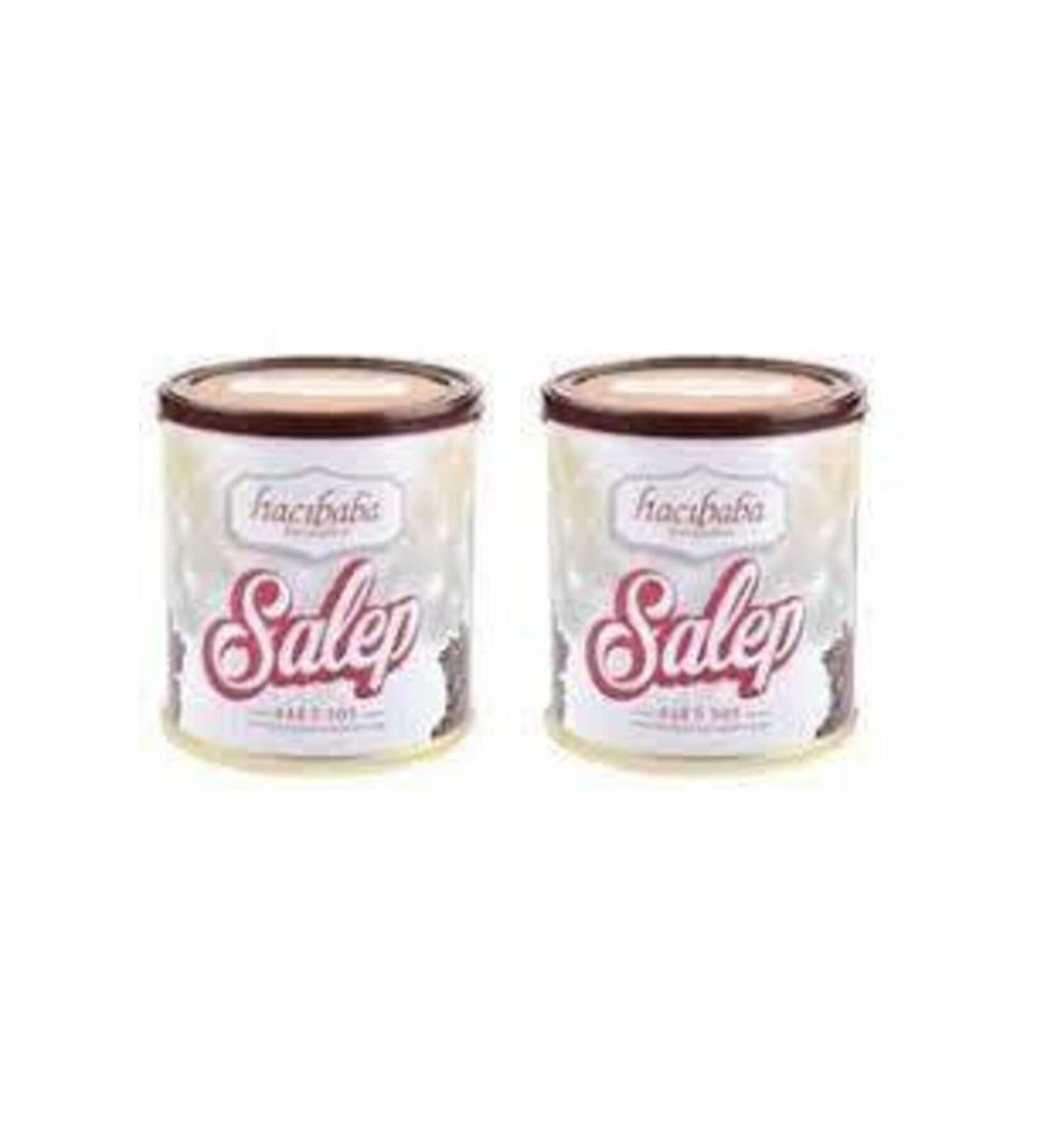 Hac baba Salep Tin Box 200 gr X 2 Pieces