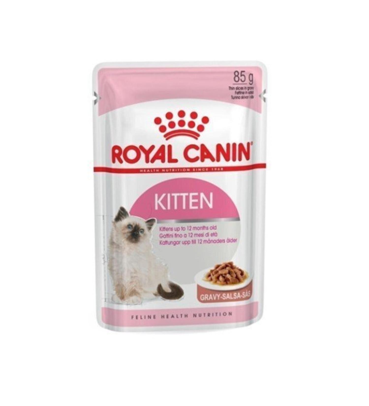Royal Canin Kitten Pouch Gravy 85 Grx12