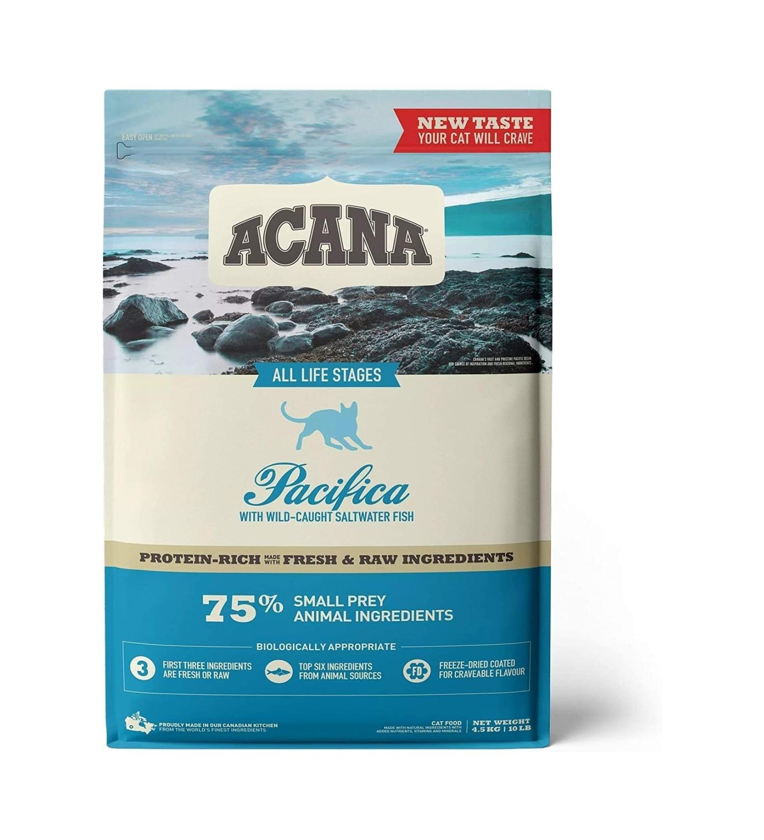 FEYYAZZ Pacifica Cat Food 4.5kg - For All Breeds and Life Stages