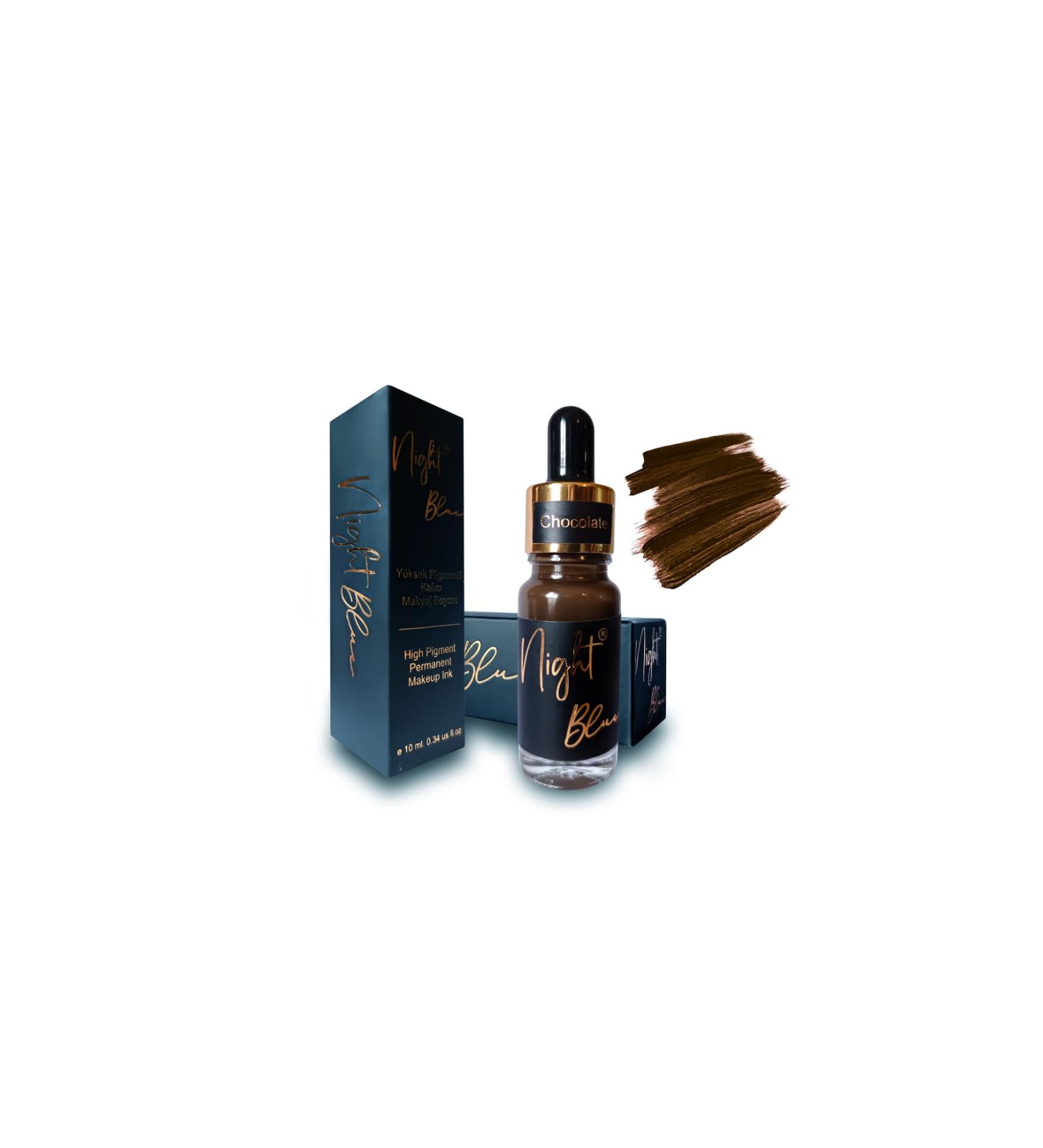 night blue Permanent Makeup Dye - Chocolate