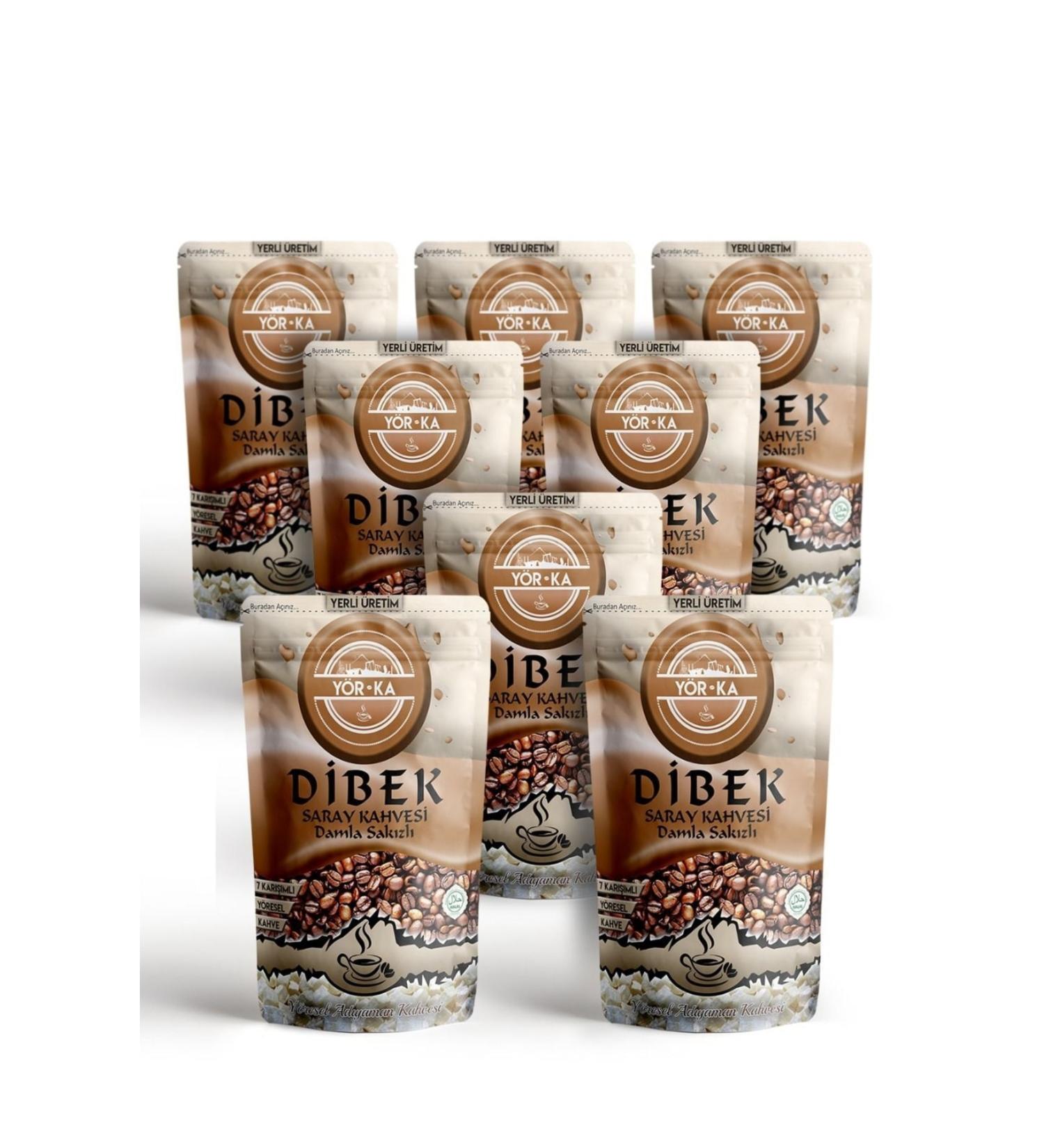 LOCAL ADIYAMAN COFFEE Dibek Palace Coffee with Mastic Gum 8 Pieces X 200gr
