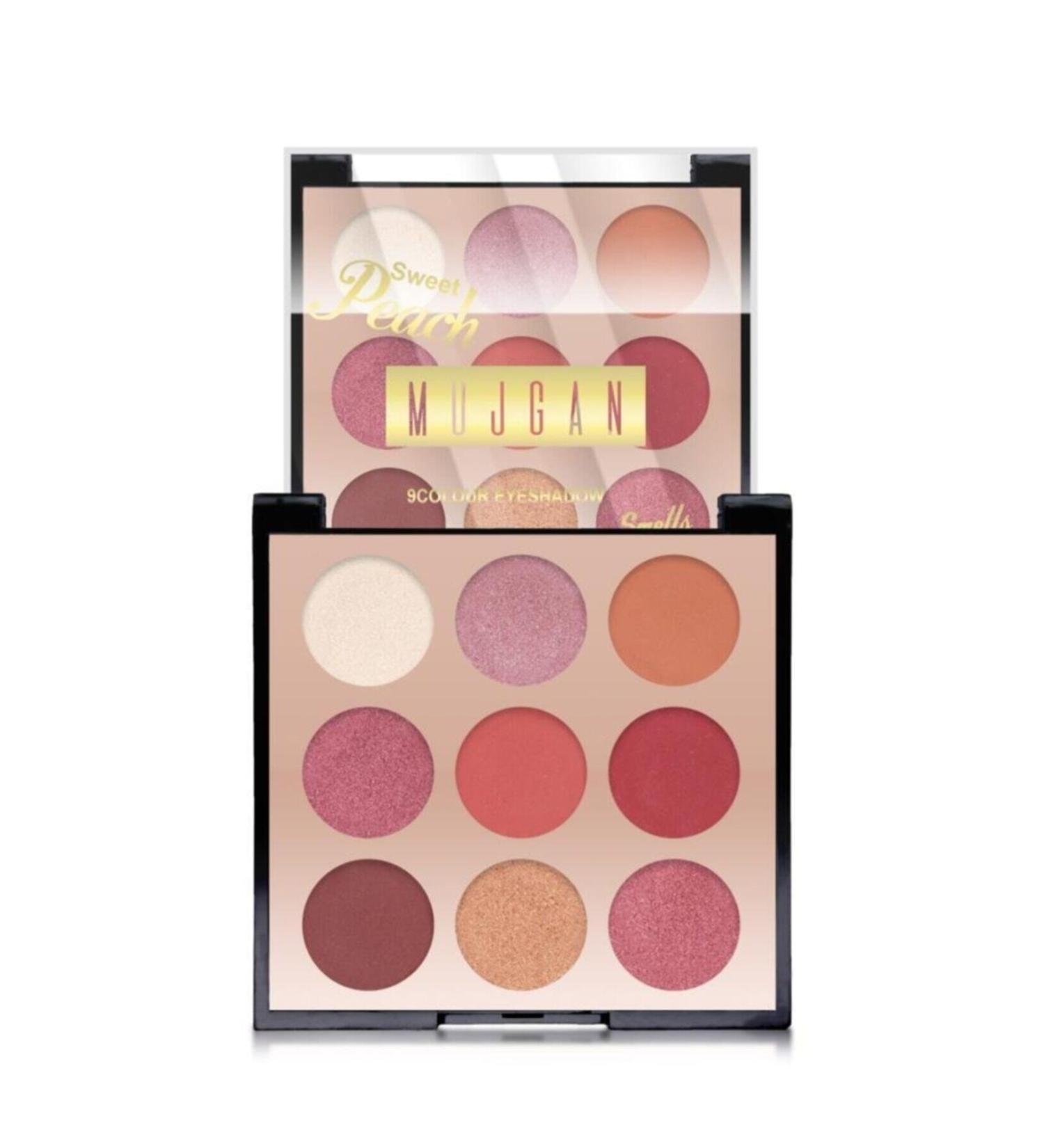 MUJGAN Sweet Peach 9-Piece Eyeshadow Palette No 01787845411001002030