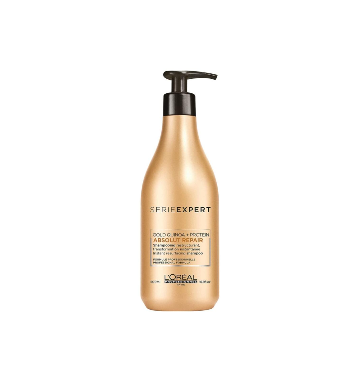 L'oreal Professionnel Serie Expert Absolut Repair For Damaged Hair Gold Shampoo 500 Ml - Buy Online on GoSupps.com