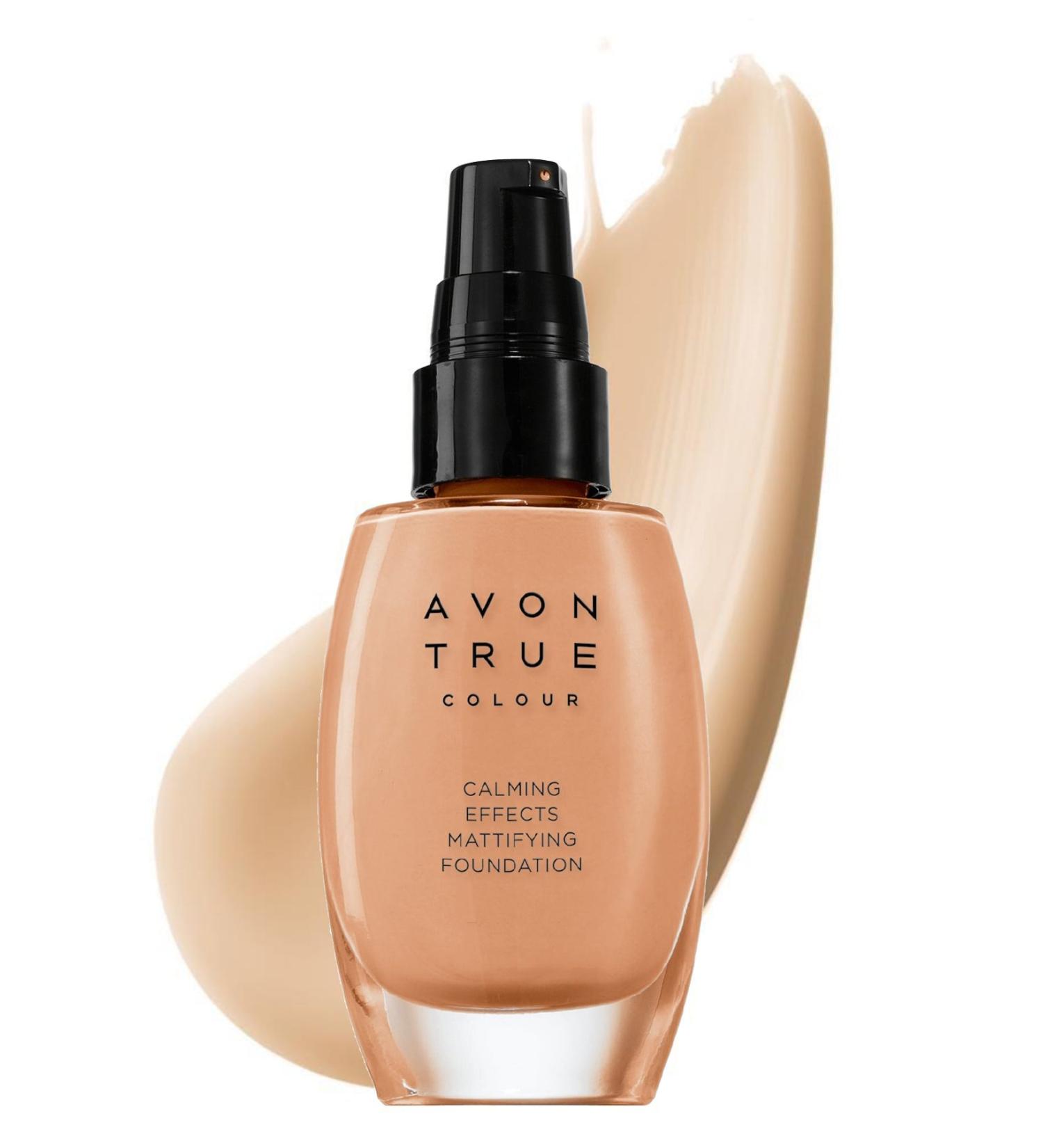 Avon Calming Effects Matte Appearance Foundation 30 Ml. Almond