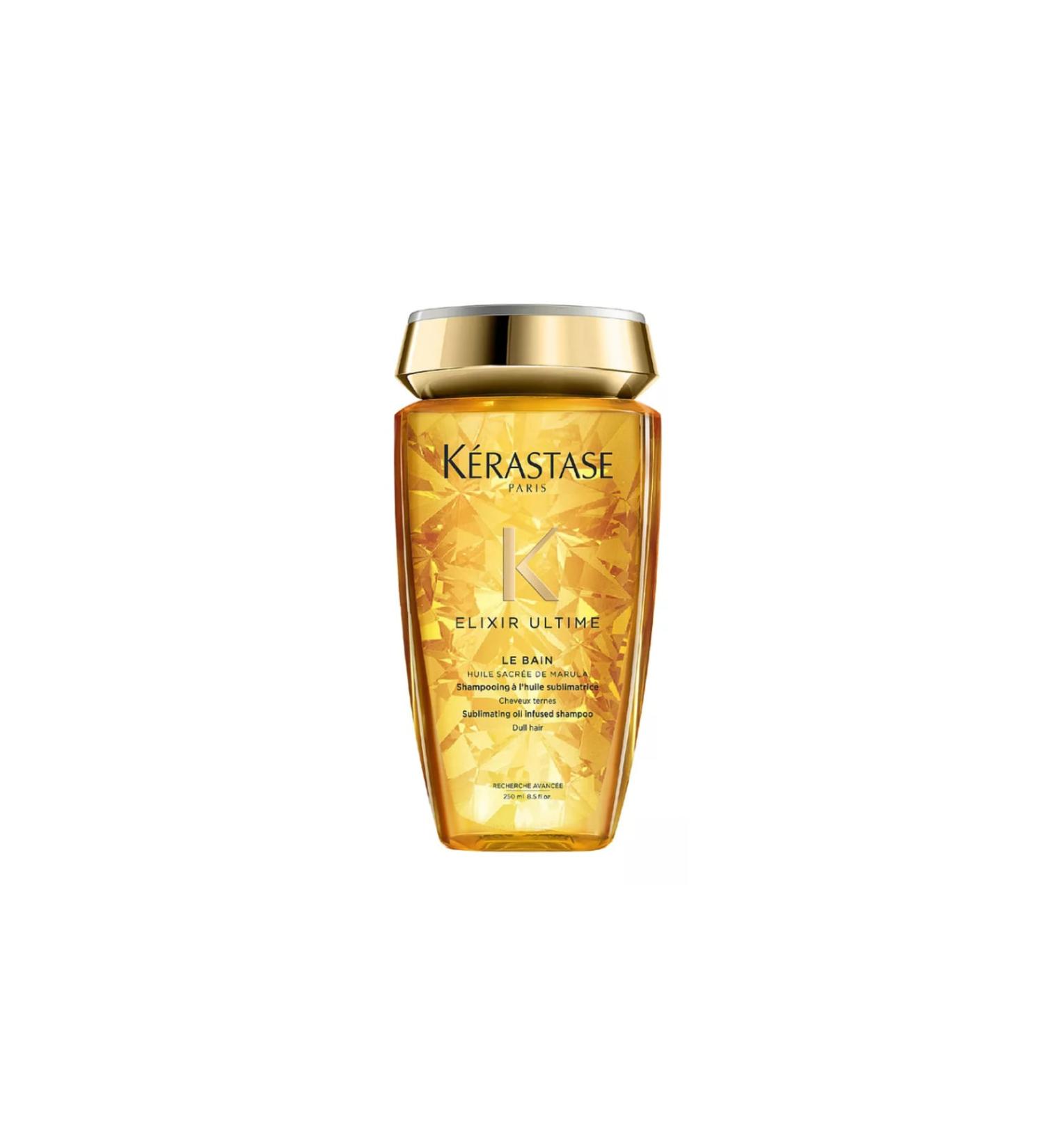 Kerastase Elixir Ultime Le Bain Argan Oil Shampoo for Shiny Hair 250 Ml - Buy Online on GoSupps.com