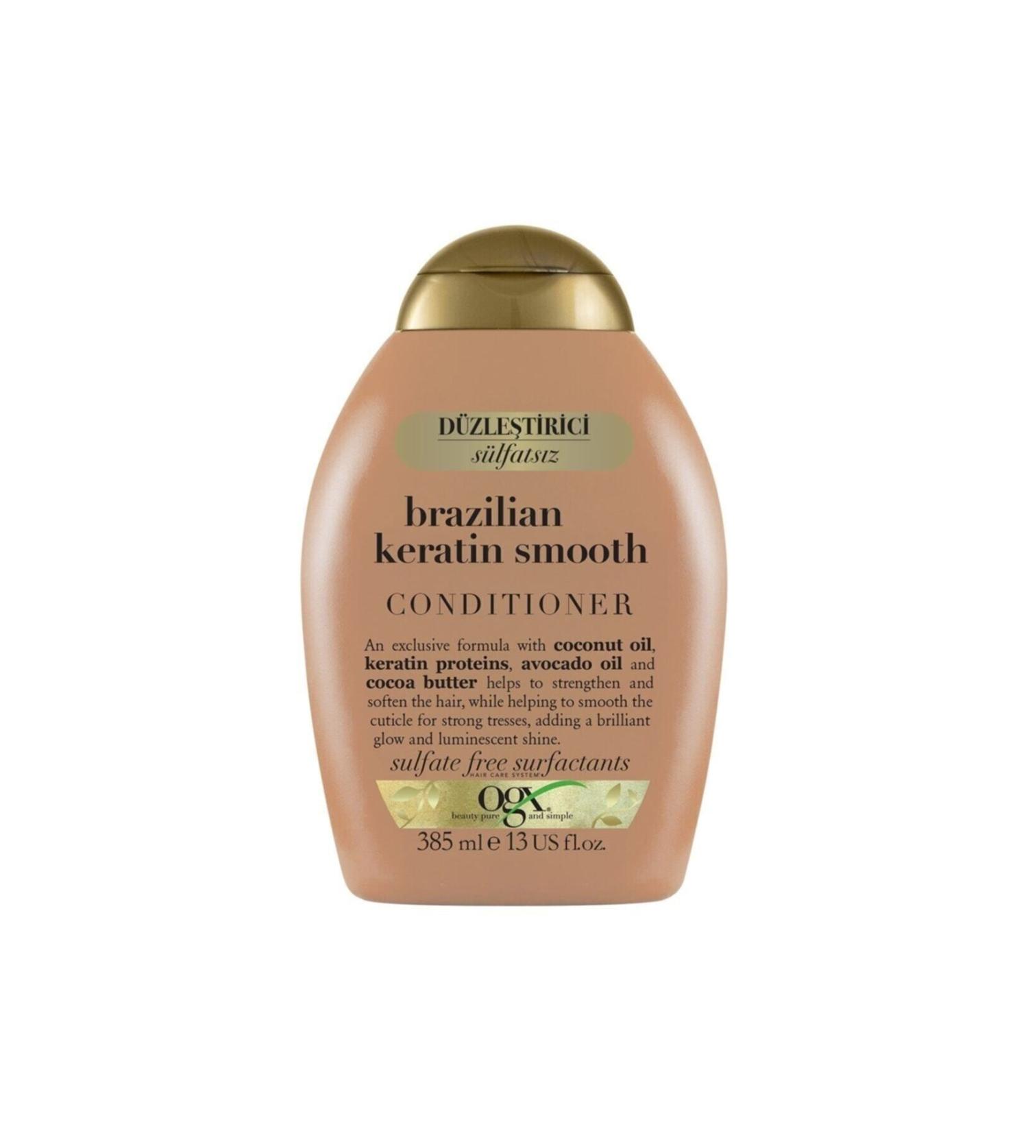 OGX Straightening Brazilian Keratin Smooth Care Cream 385 Ml