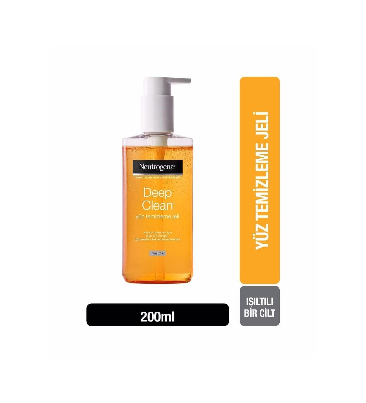 Neutrogena Deep Clean Facial Cleansing Gel Oil-Free 200ml