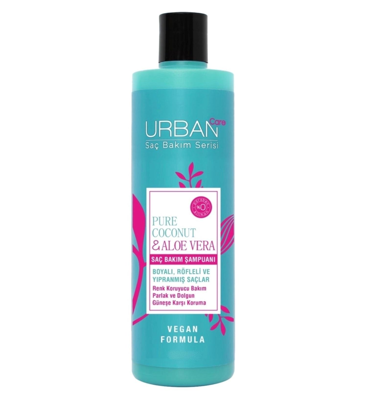 Urban Care Pure Coconut & Aloe Vera Color Protection Shampoo 350 Ml