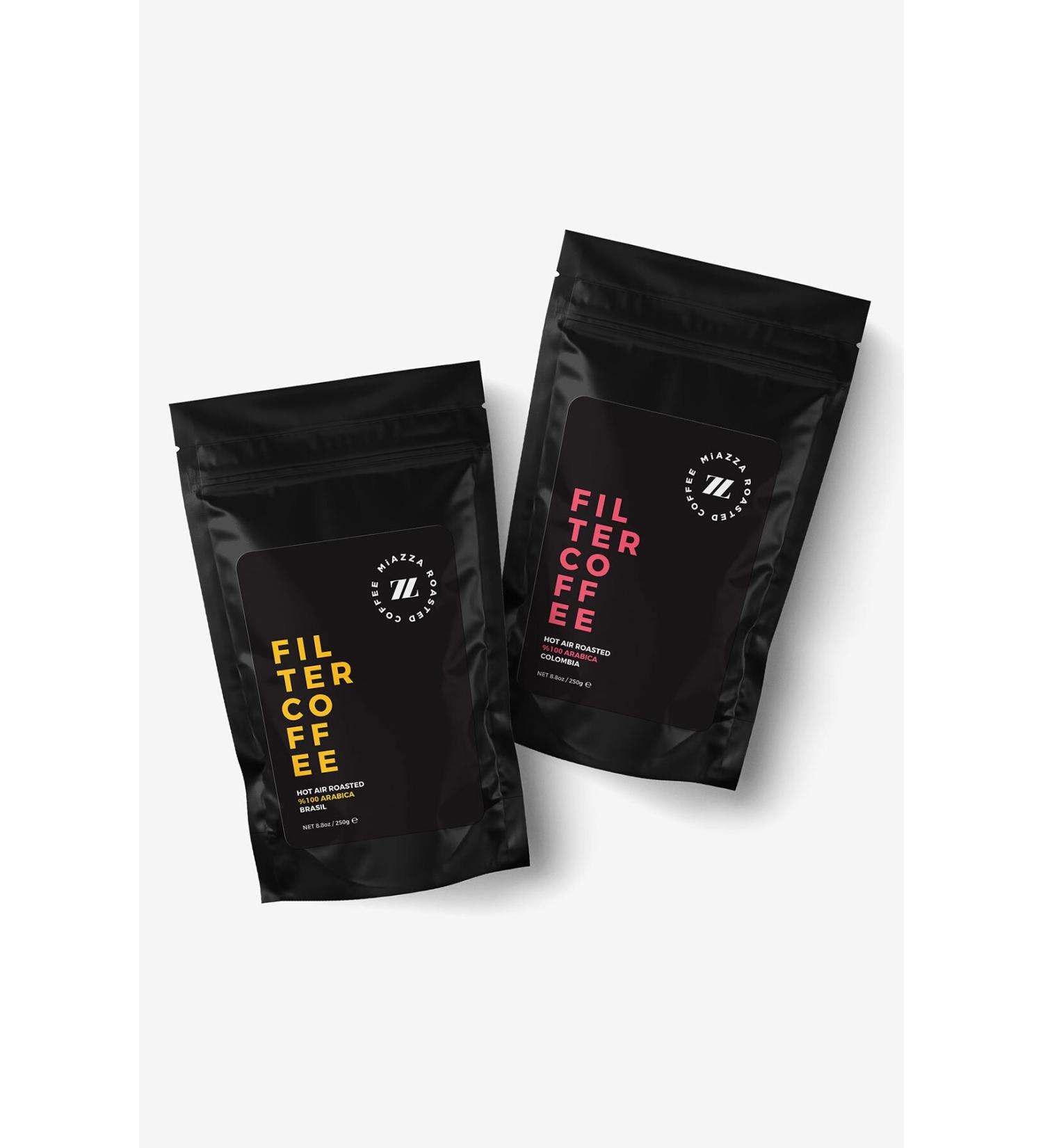 Miazza Coffee Ground Filter Coffee Brasil & Colombia 0 Arabica 2 X 250 gr