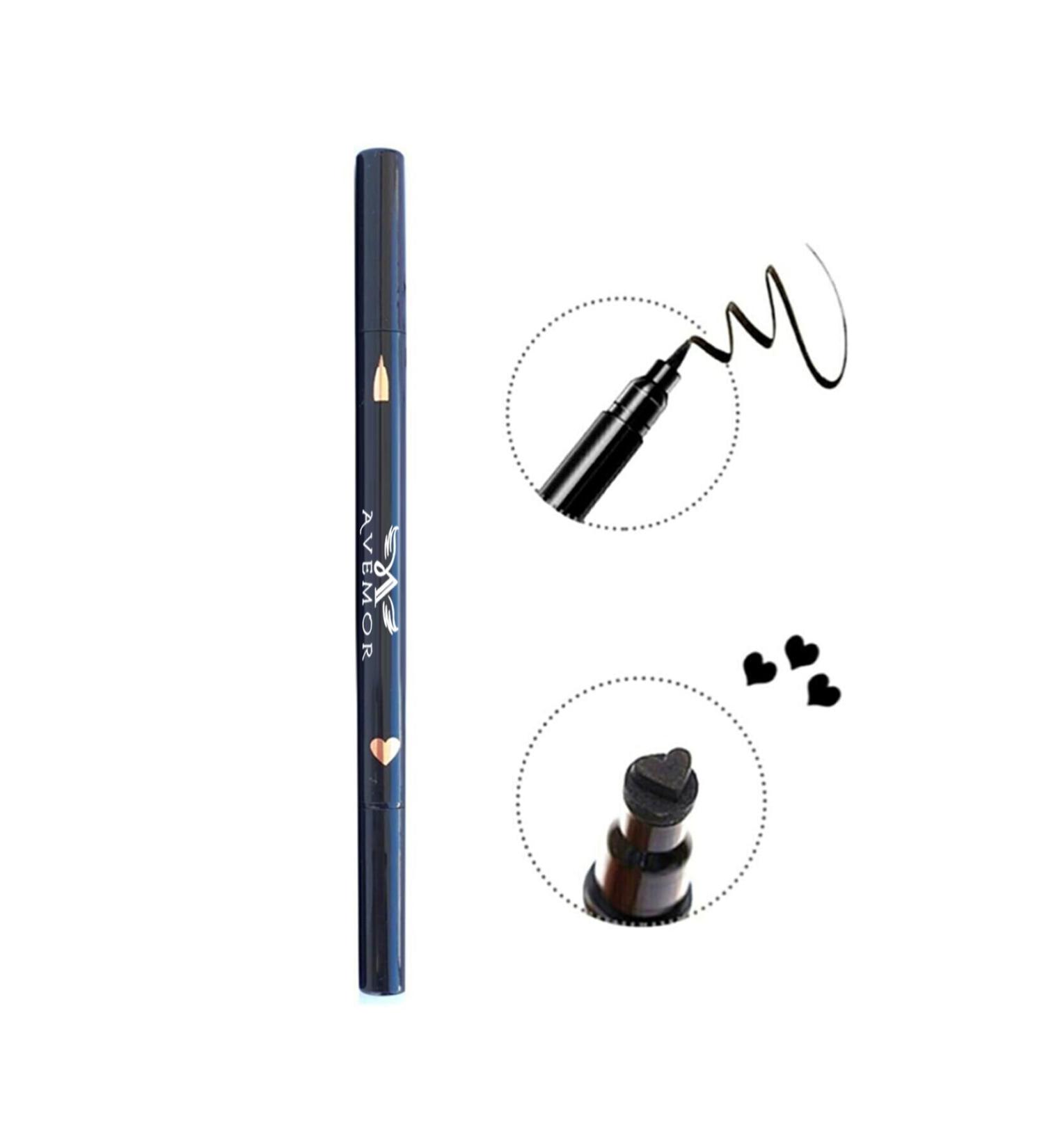 AVEMOR Double Ended Heart Patterned Eyeliner Heart Patterned Eyeliner