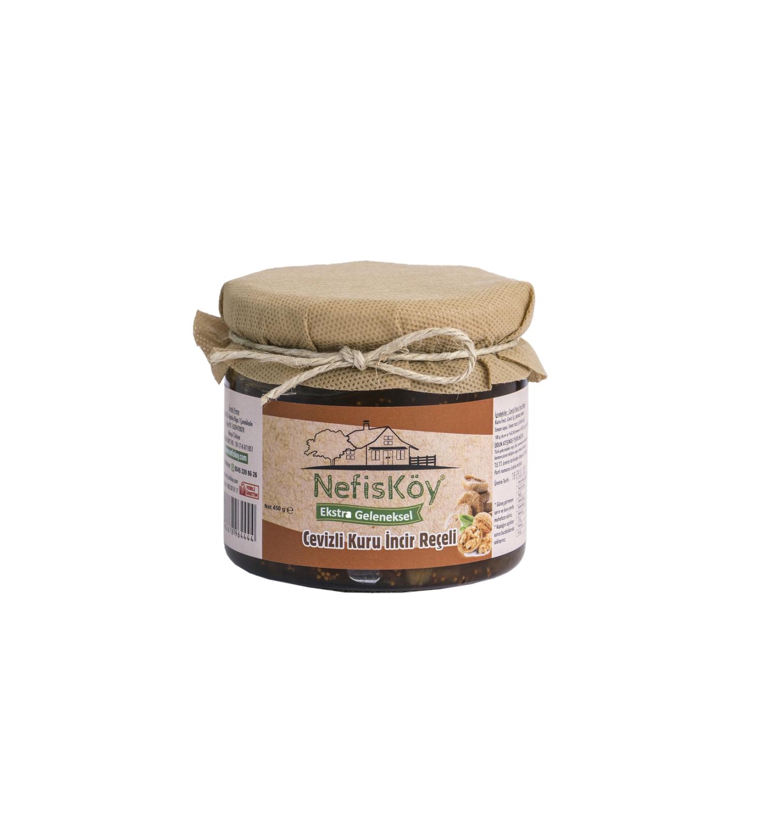 NefisK y Walnut Dried Fig Jam 450 Gr