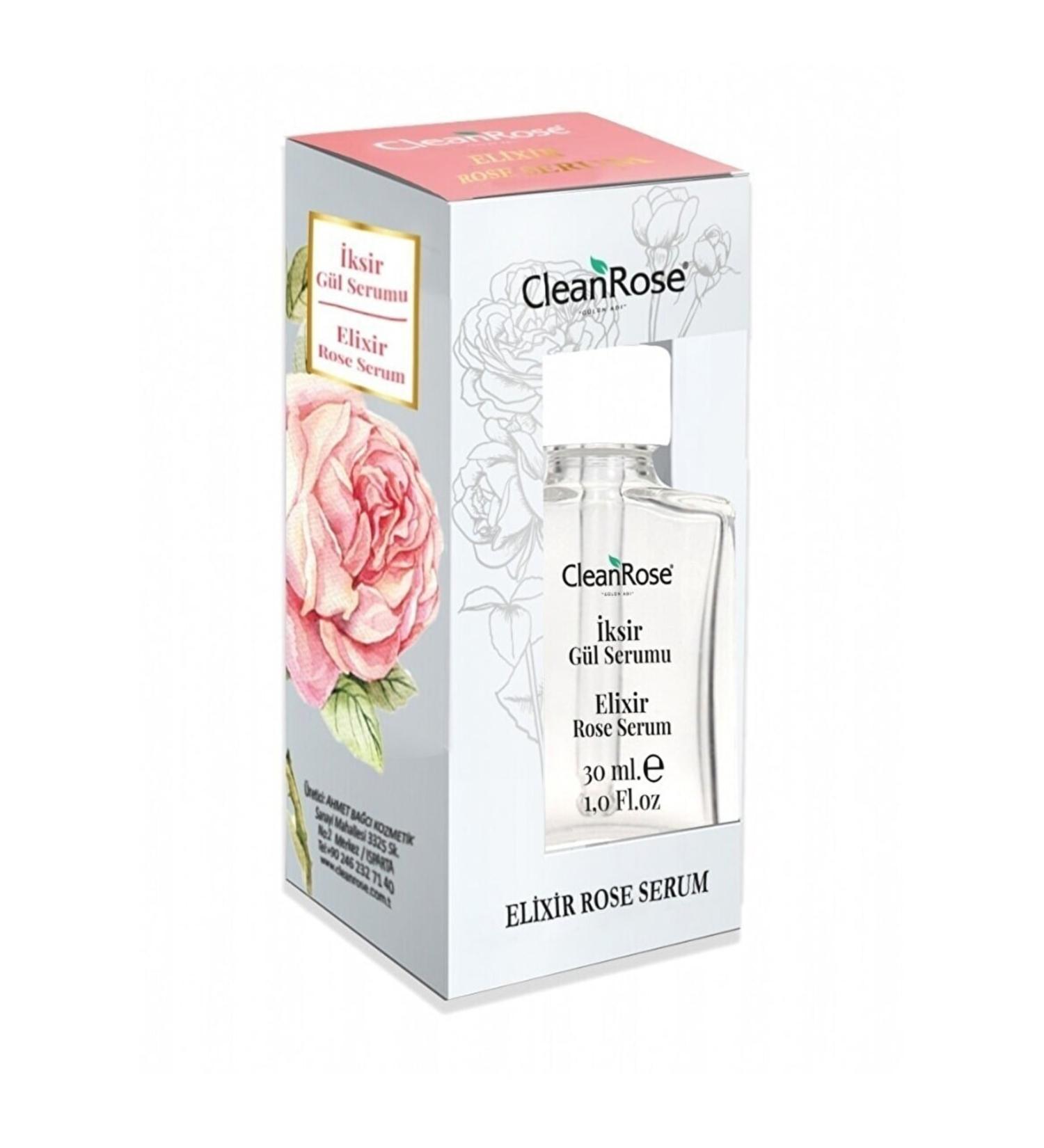 Clean Rose Rose Serum Elixir 30 Ml