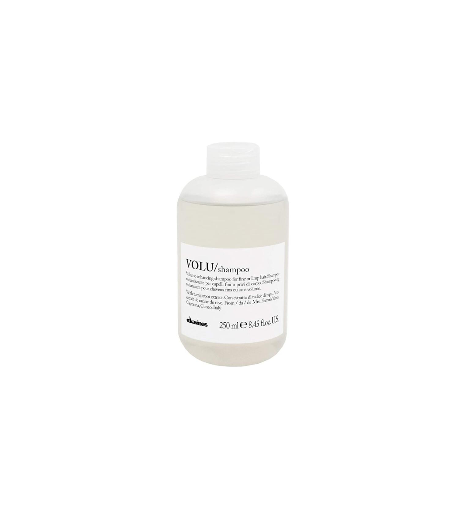 Davines Volu Volumizing Natural Vegan Shampoo for Fine and Looking Hair 250 Ml Key Hairdresser