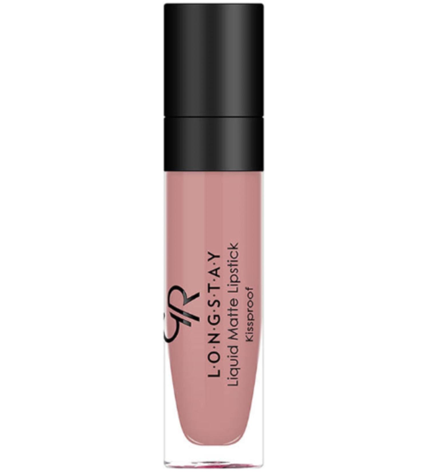 Golden Rose Matte and Long-Stay Lipstick No:37